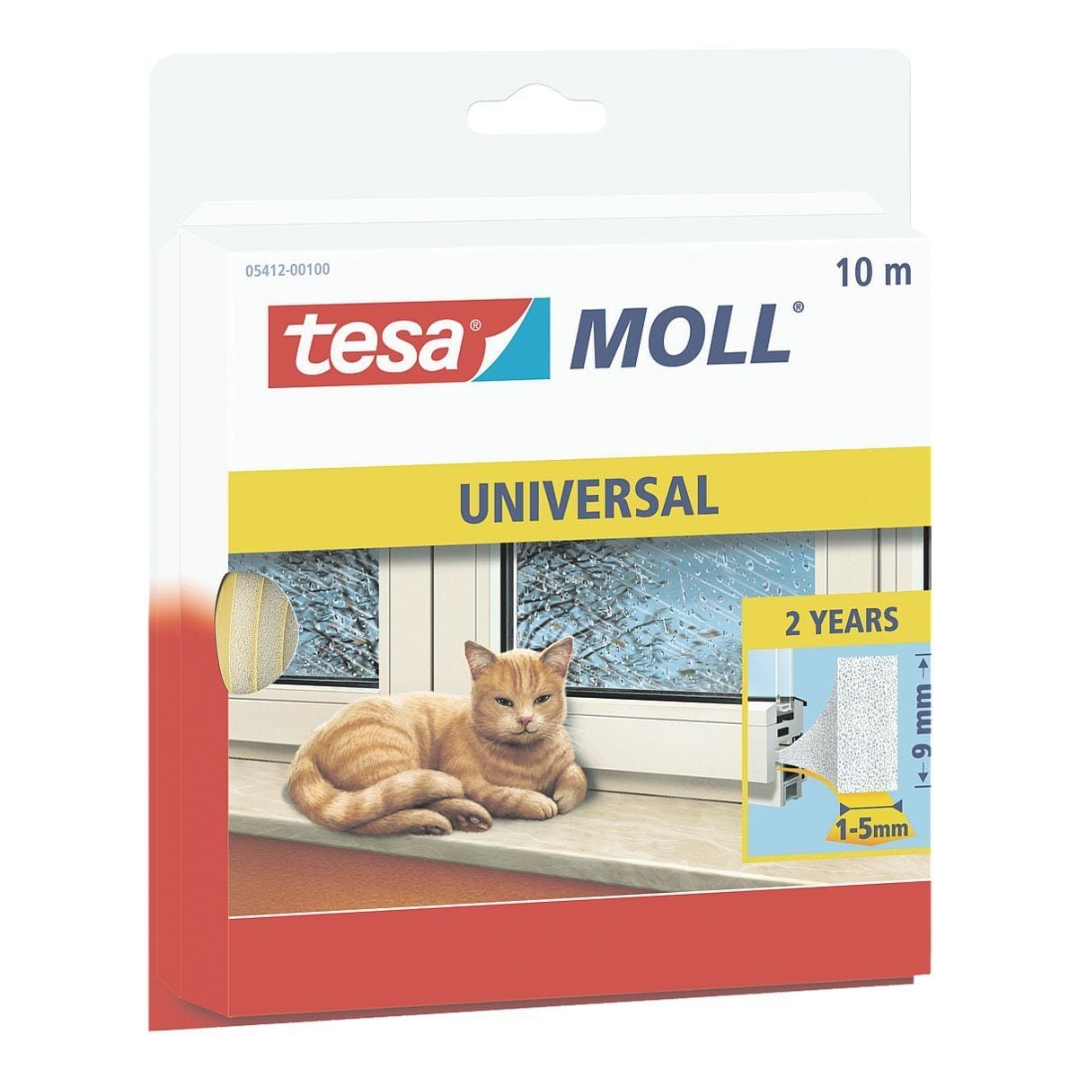 tesa Dichtband tesamoll® Universal für Spaltentiefe 1-5 mm