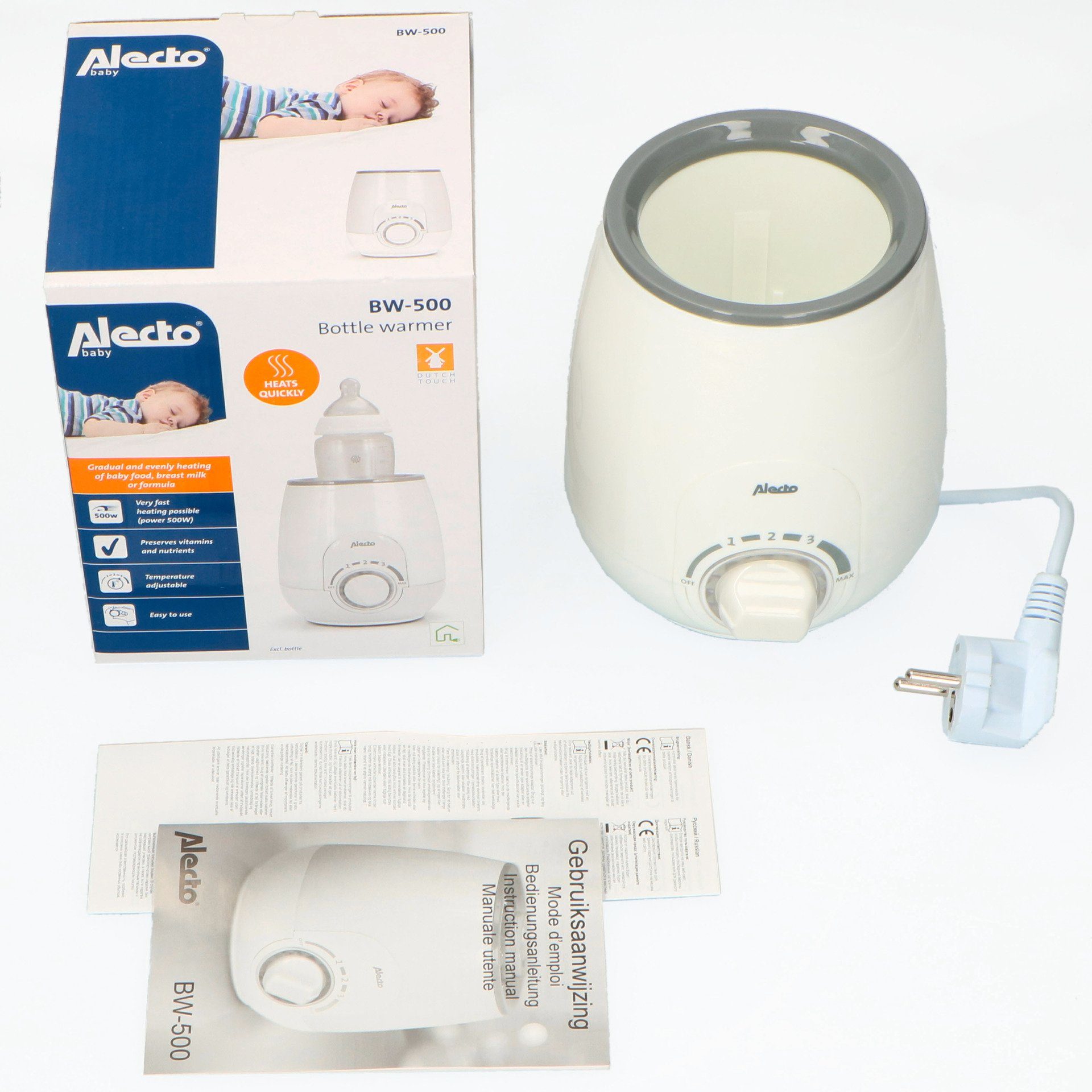 Haushaltsgeräte  Alecto Babyflaschenwärmer BW-500 Flaschenwärmer