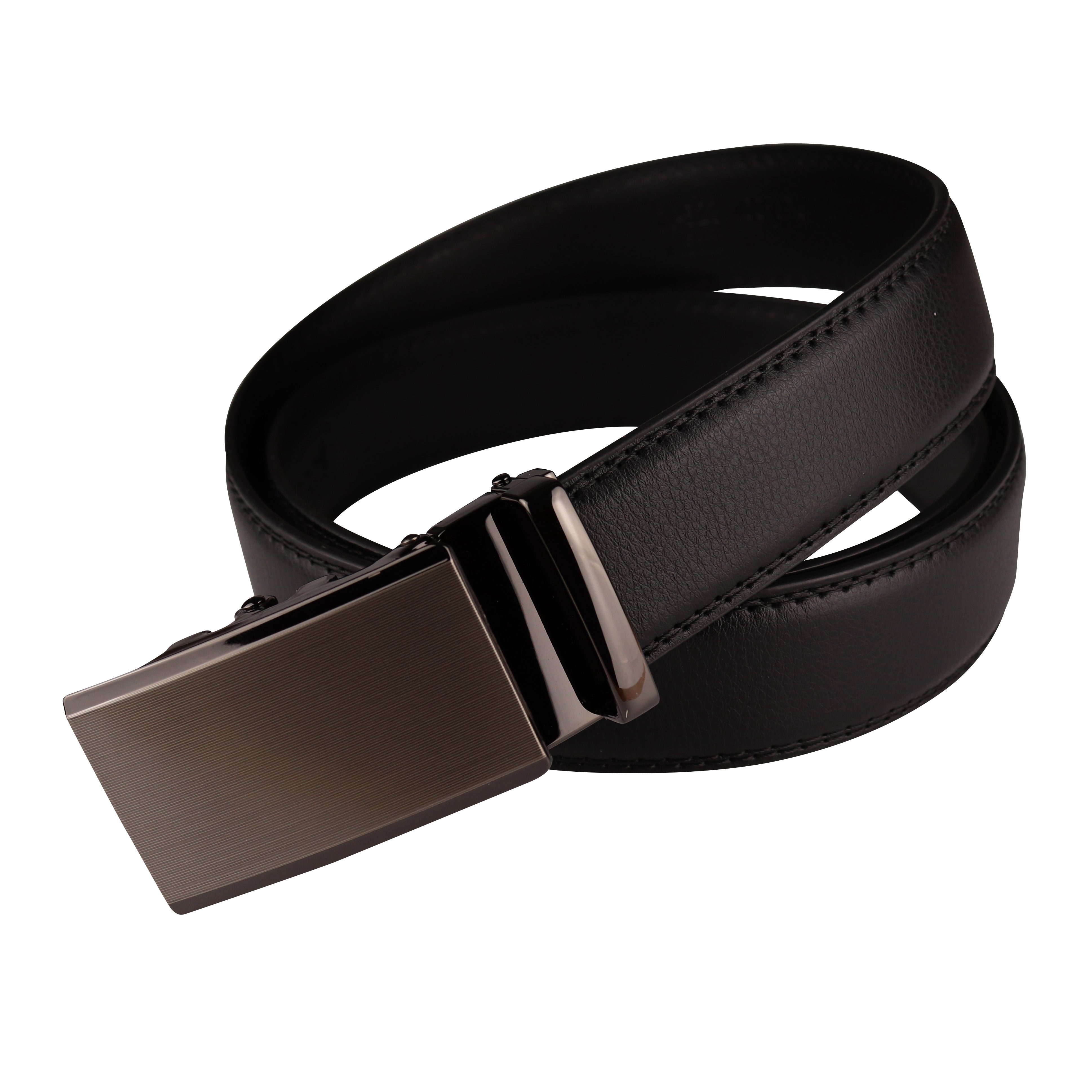 MIRROSI Ledergürtel Herren Automatik Breit 35mm, Kürzbar Business Anzug Hochwertige Verarbeitung Perfektes Geschenk für Männer