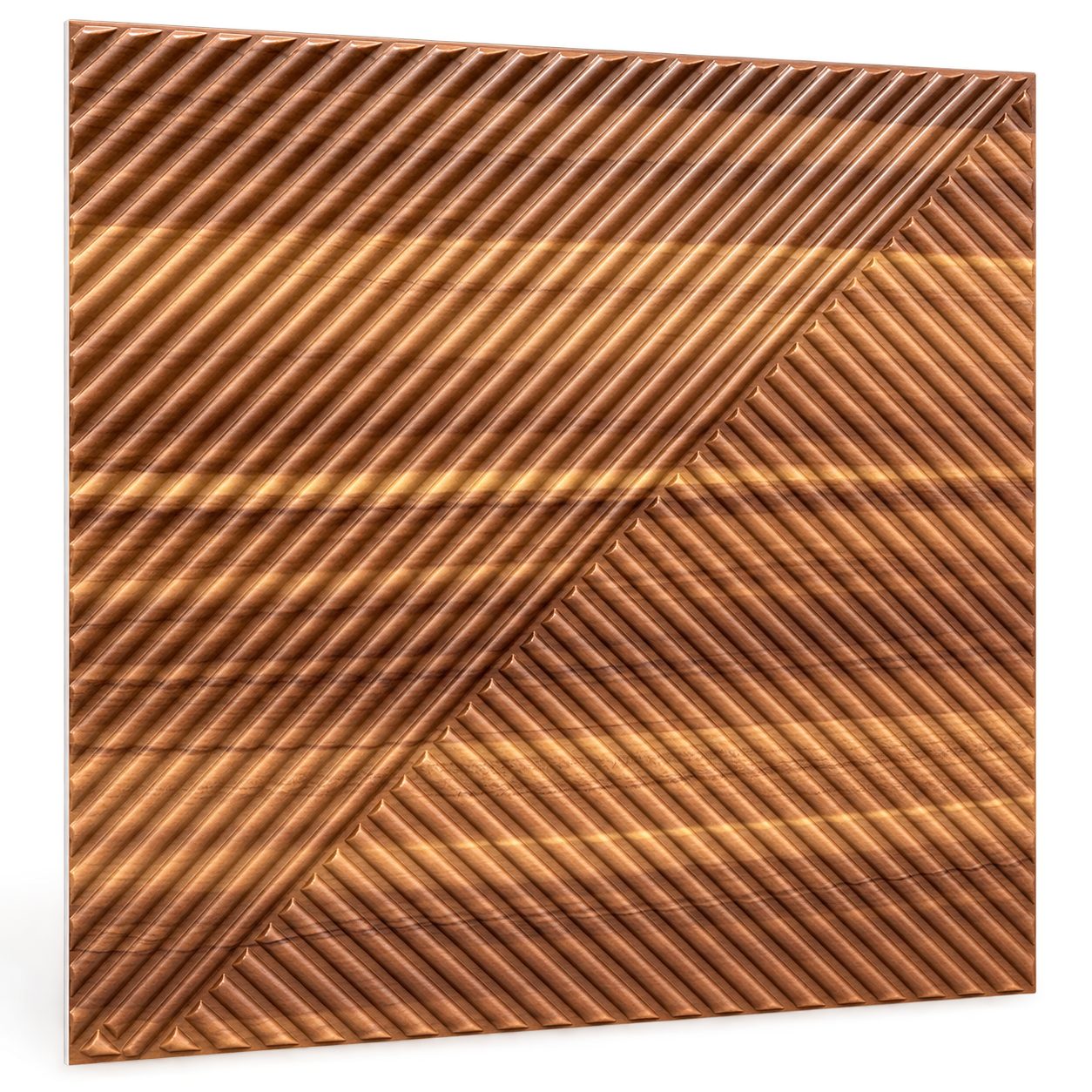 IKHEMalarka 3D Wandpaneel 3D Paneele PVC Kunststoffpaneele, BxL: 50,00x50,00 cm, 0,25 qm, (1 Stück, 3D Wandpaneele Deckenpaneele) hochwertige & harte PVC 3D Platten Wand & Decke