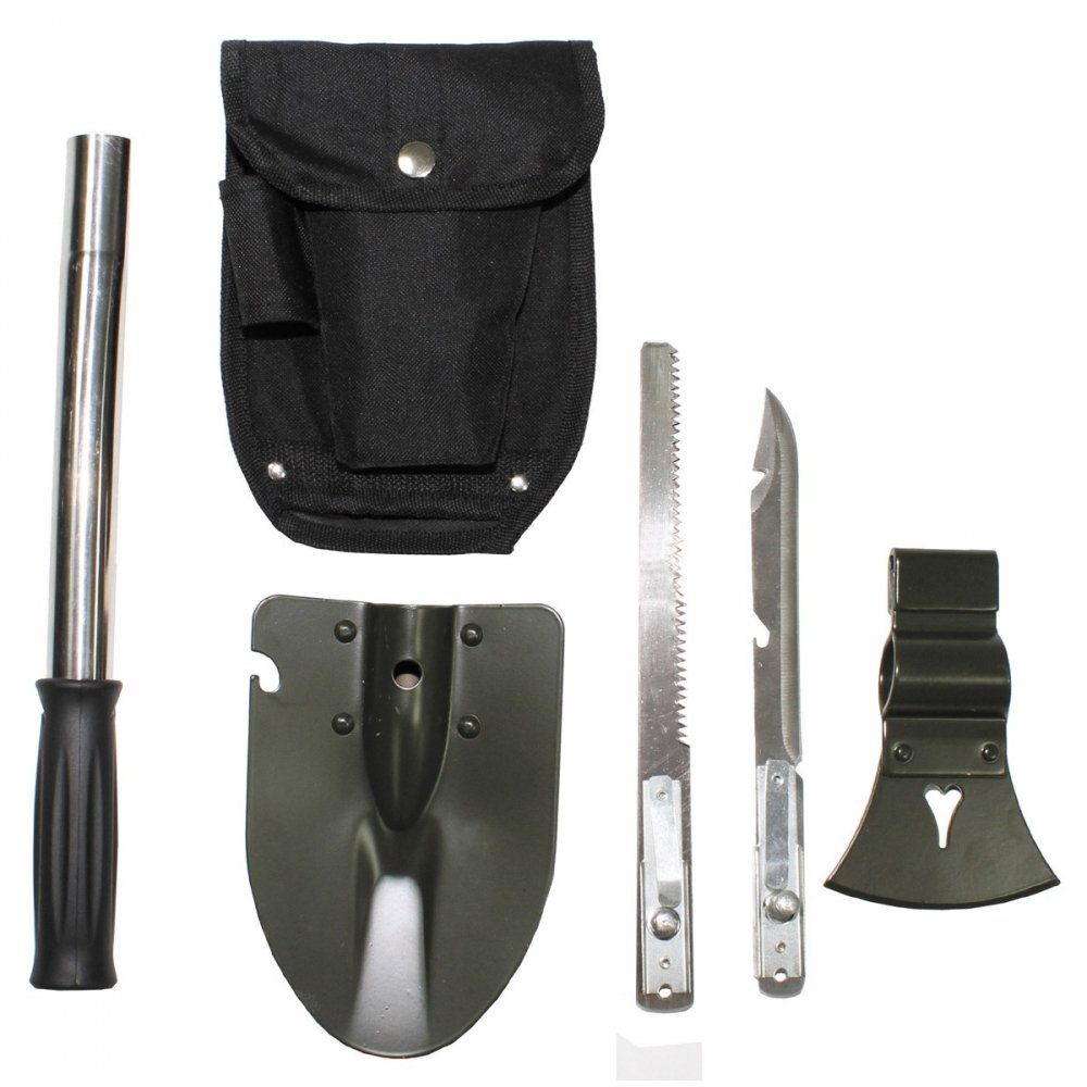 in Transporttasche), (Set, mit St., Transporttasche Gürtelschlaufe 6 6 MFH Werkzeuge Multitool mit 1, Tasche, mit Multifunktionsset, 6