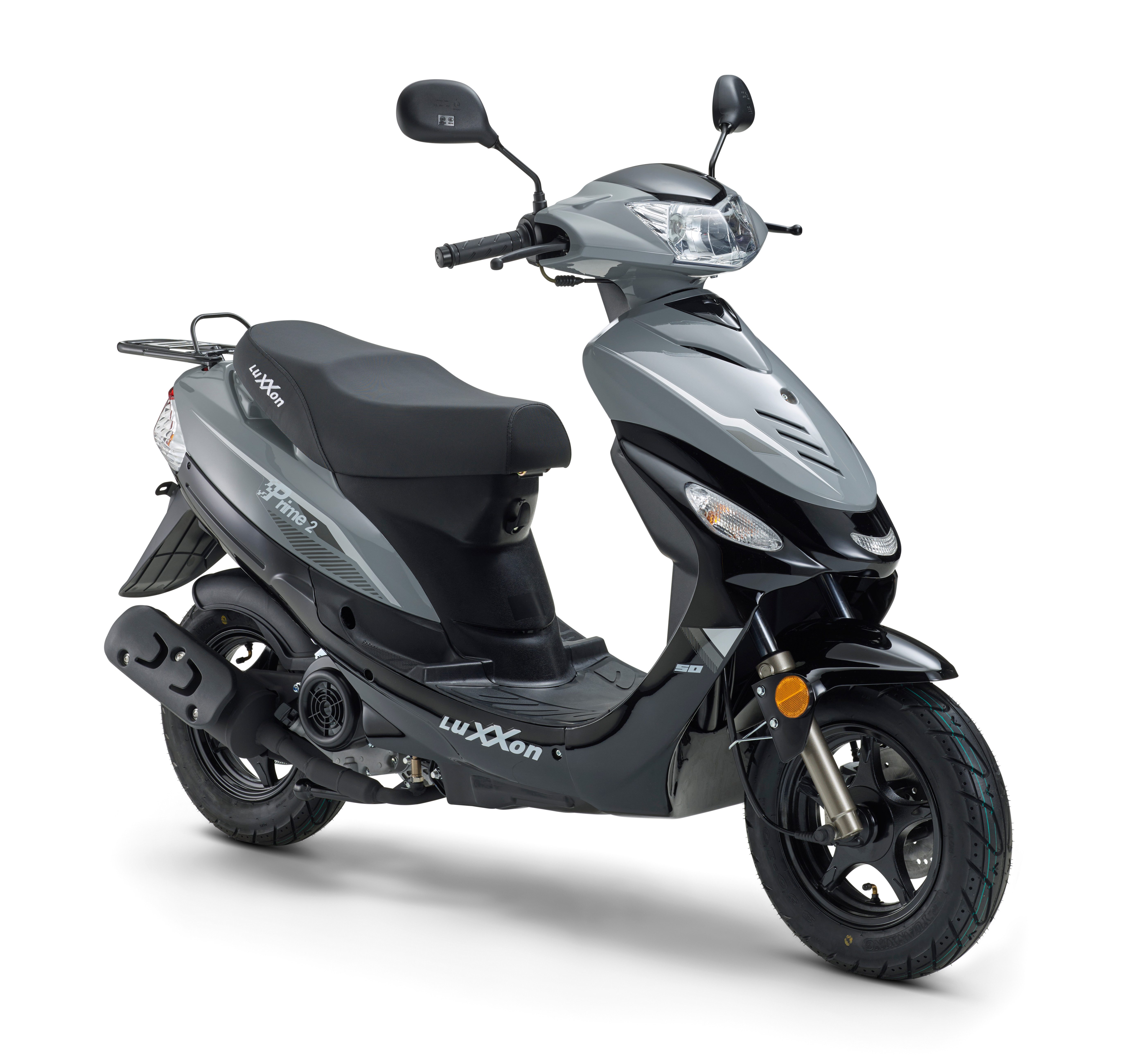 Luxxon Motorroller LuXXon Prime 2, 50 ccm, 45 km/h, Euro 5, 10 Zoll, Automatik, Benzinbetrieben, 1 Zylinder, 4-Takt, Roller