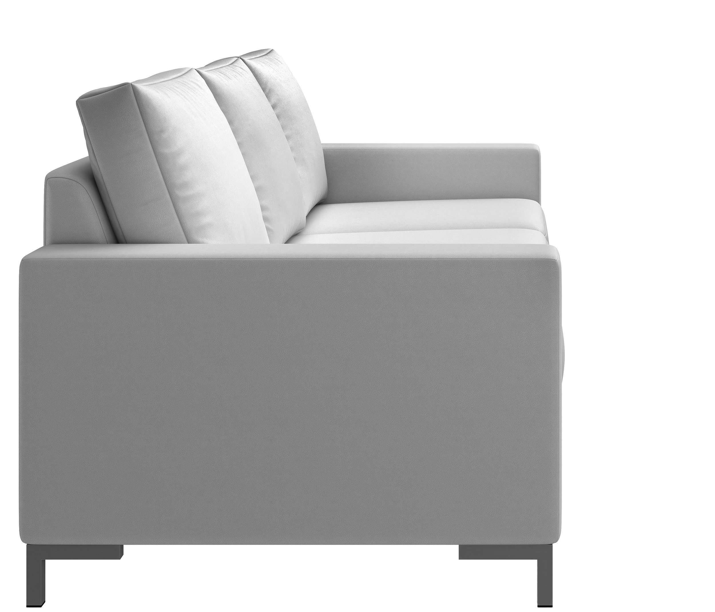 Stylefy 3-Sitzer Rückenlehne, Sitzkomfort, Ari, made Design, Raum 3-Sitzer, Armlehnen in mit stellbar, Sofa, und Modern frei Europa im