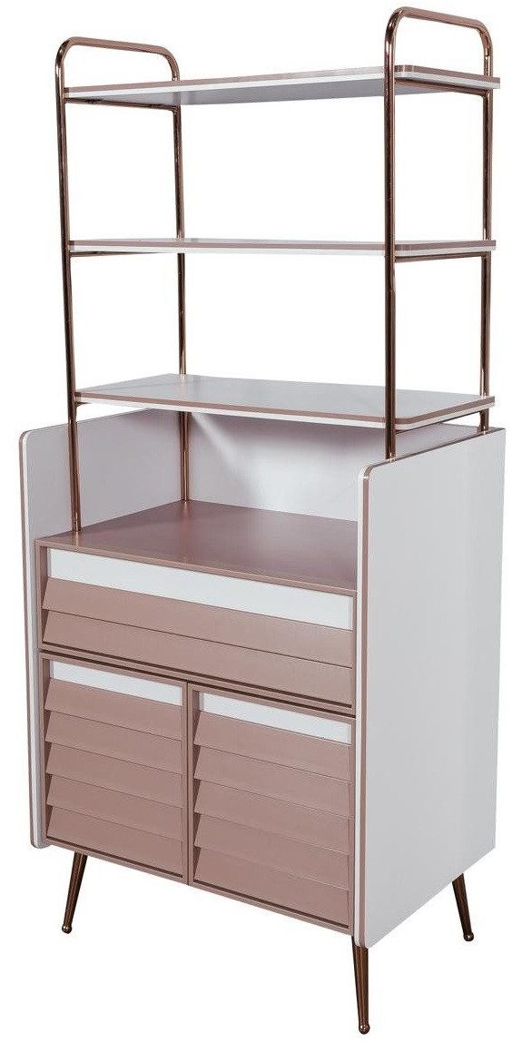 Xlmoebel Regal Holzregal für Jugendzimmer mit vielseitigem Stauraum, 1-tlg., Hergestellt in Europa