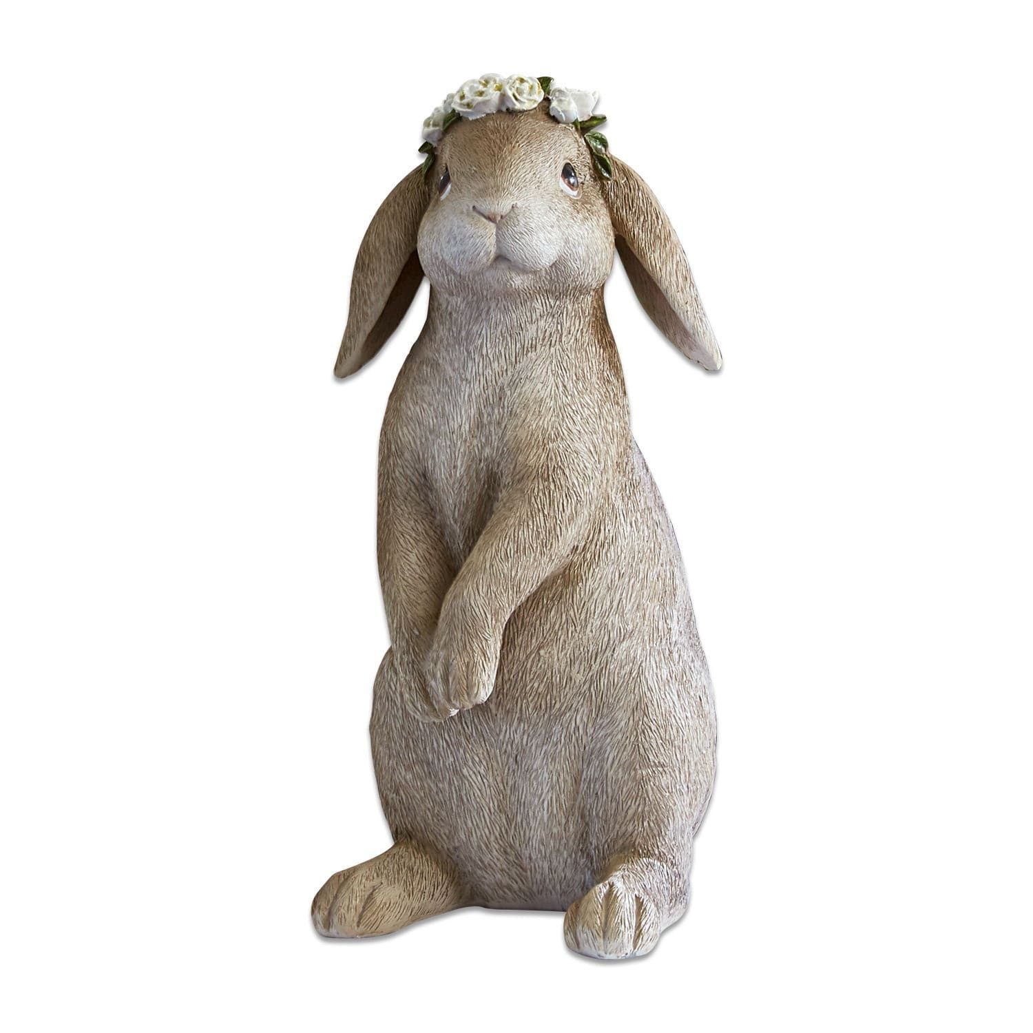 Mirabeau Osterfigur Hase Sweety braun, Ostern, Frühling, stilvolles Interieur, Von Hand bemalt