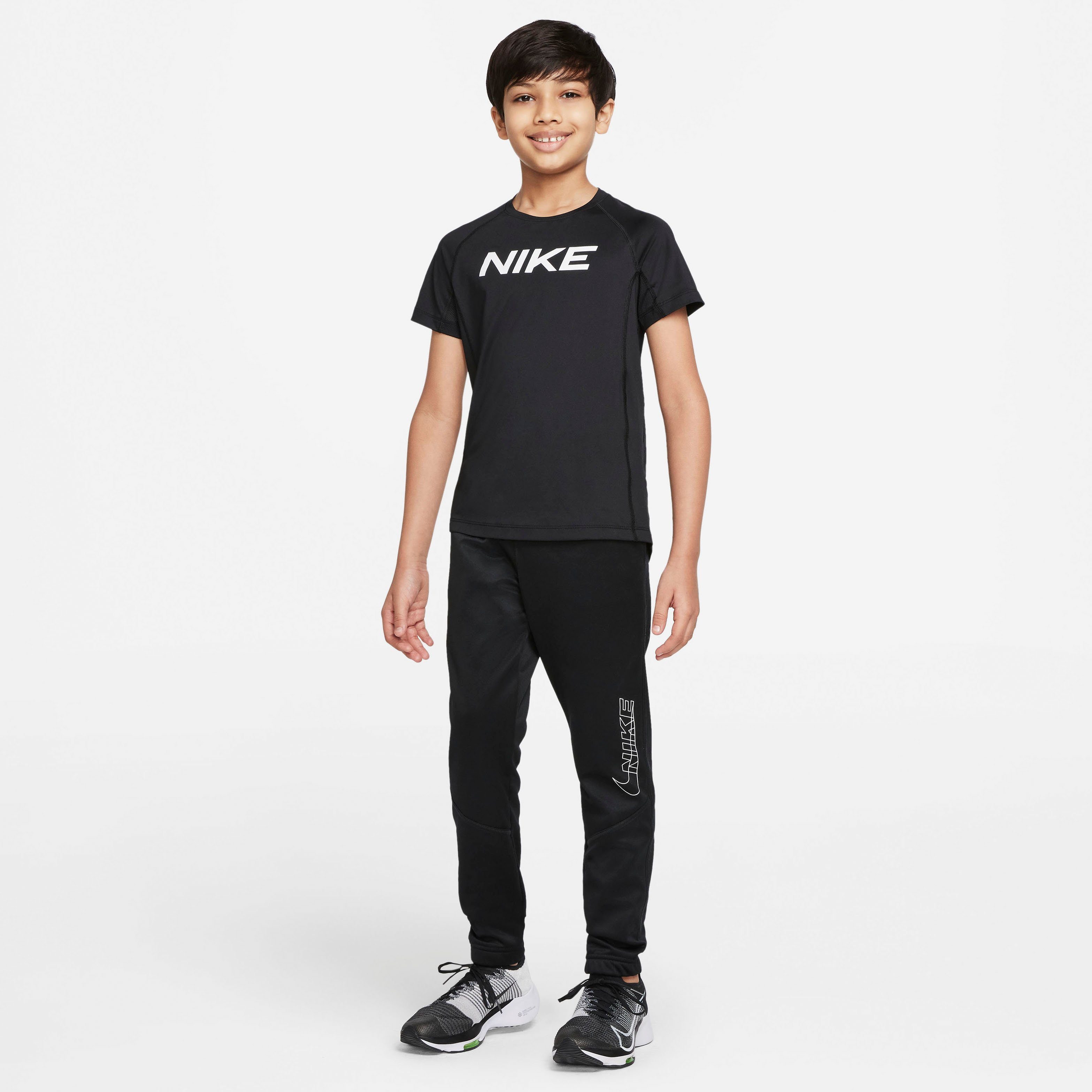 Dri-FIT Top (Boys) Kids' T-Shirt Big Pro Short-Sleeve Nike