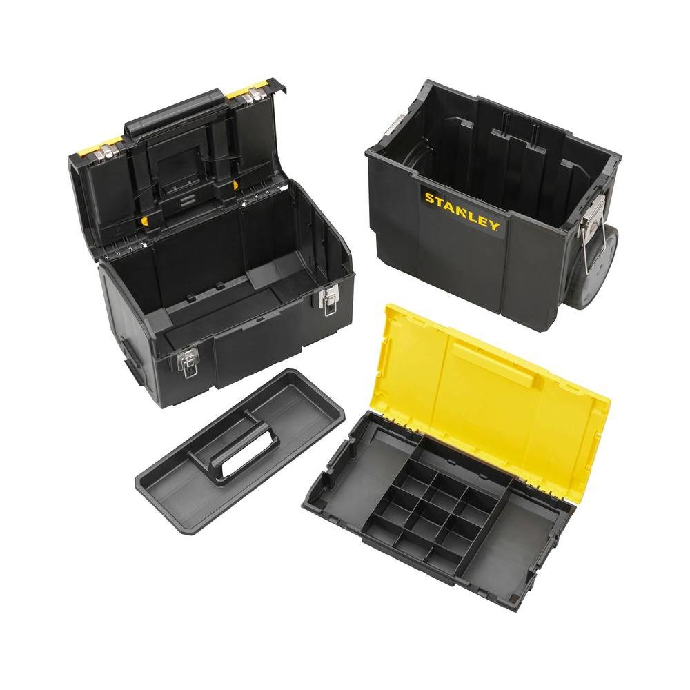 STANLEY Werkzeugkoffer Mobile Werkzeugbox inkl. Organizer 1-70-326