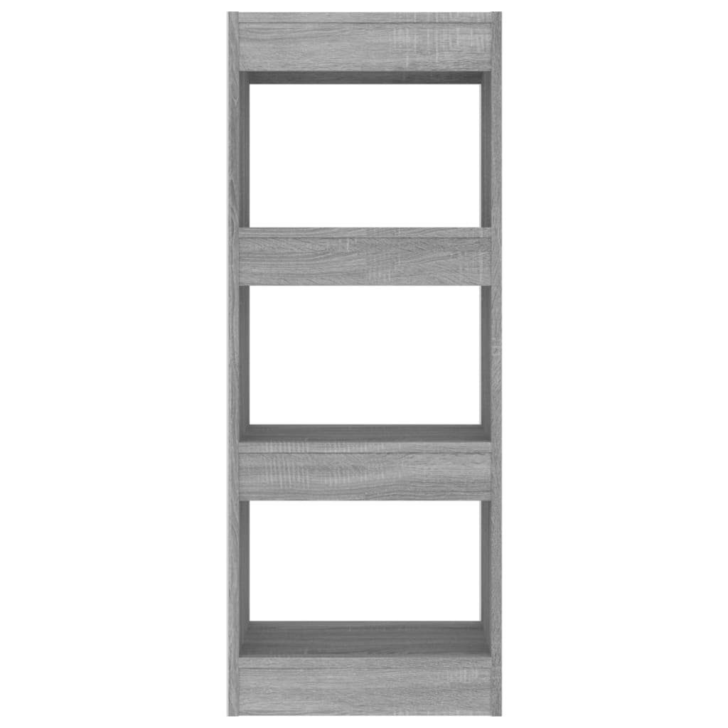 vidaXL Grau Holzwerkstoff, Bücherregal/Raumteiler 40x30x103 Sonoma Bücherregal cm 1-tlg.