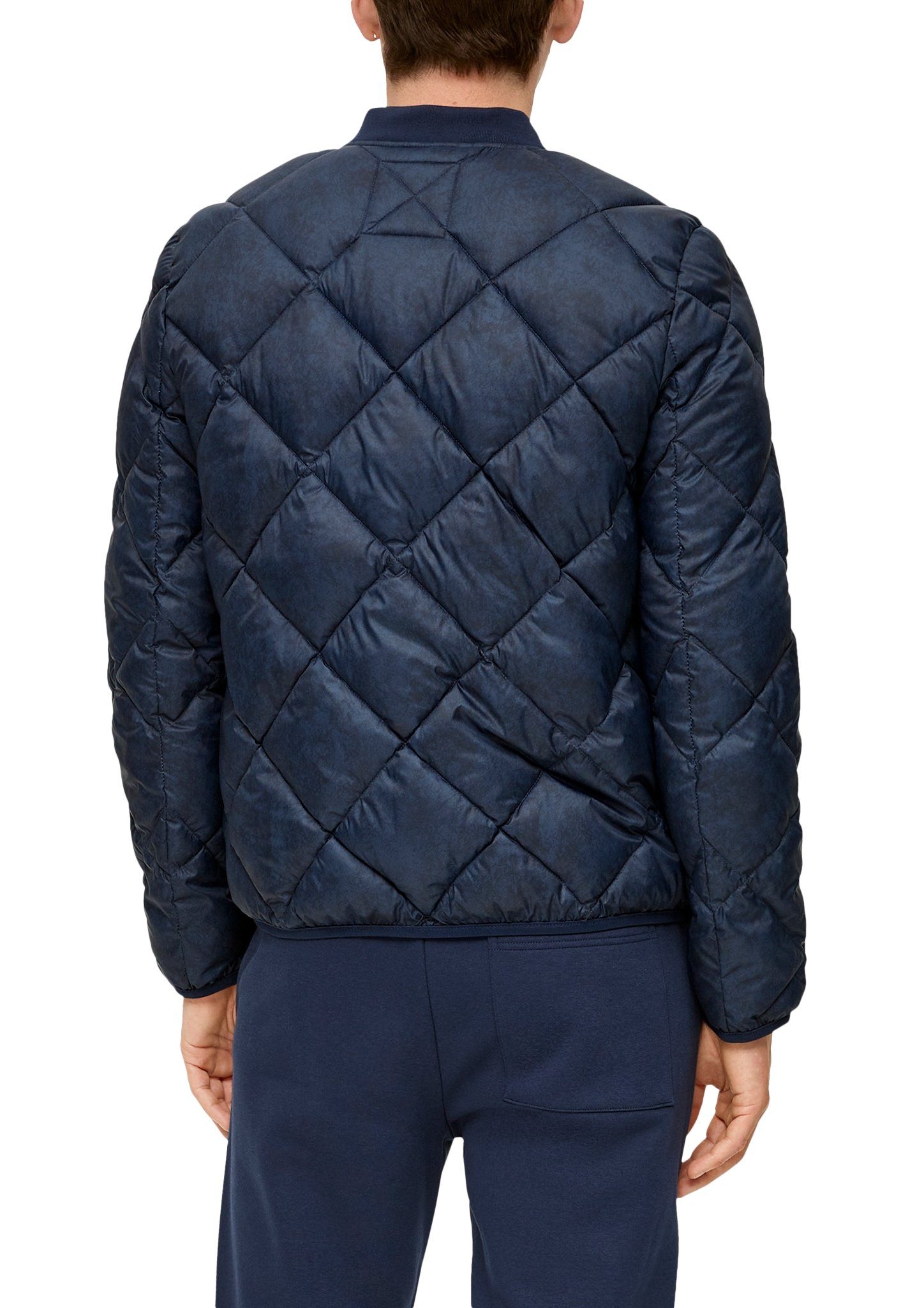 QS Blouson mit Label-Badge auf der günstig online kaufen