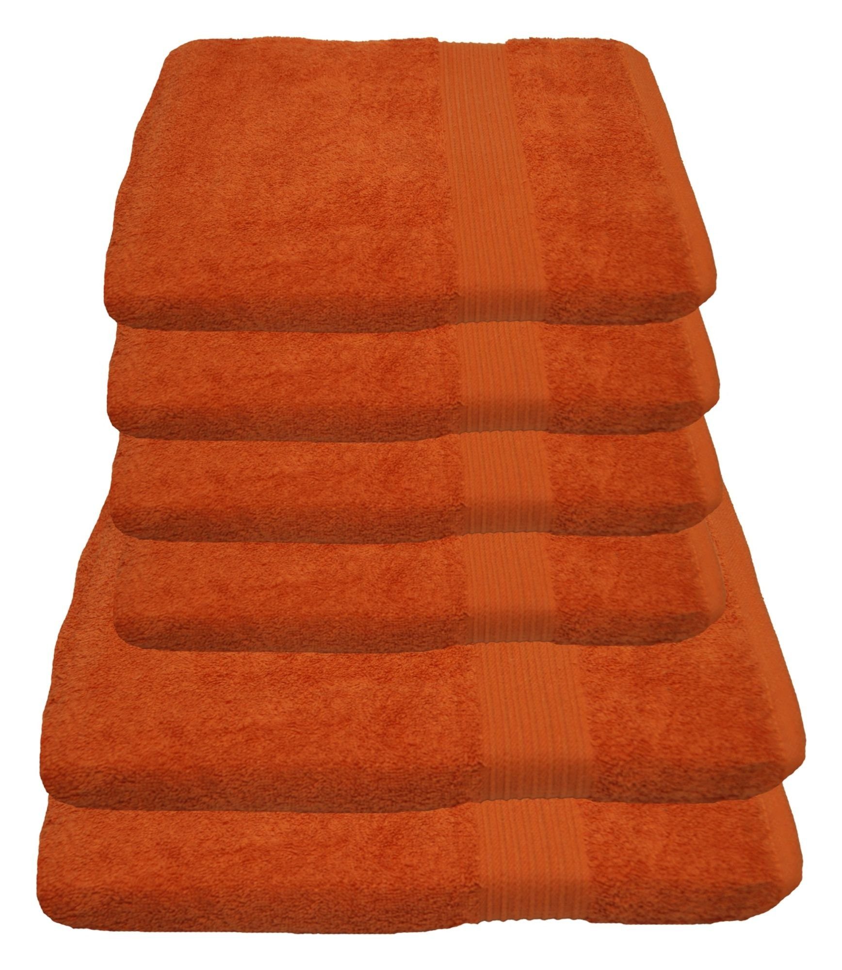 Julie Julsen Handtücher 6-Handtücher-Terrakotta, Baumwolle (6-St) günstig online kaufen