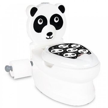 Pilsan Töpfchen Töpfchen Panda 07561, Toilettenpapierhalter, Musik, Licht, Klappdeckel