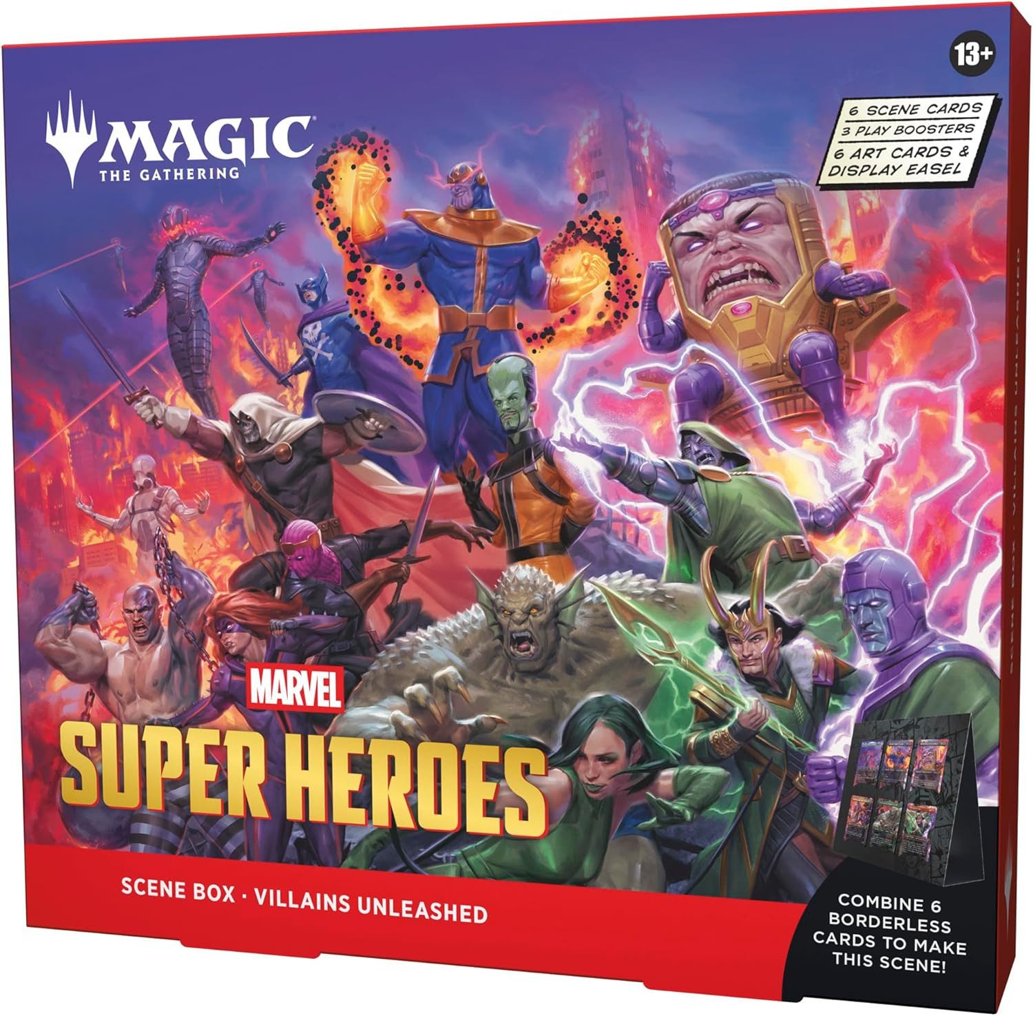 Wizards of the Coast Sammelkarte MTG Marvel Super Heroes: "Villains Unleashed" Scene Box
