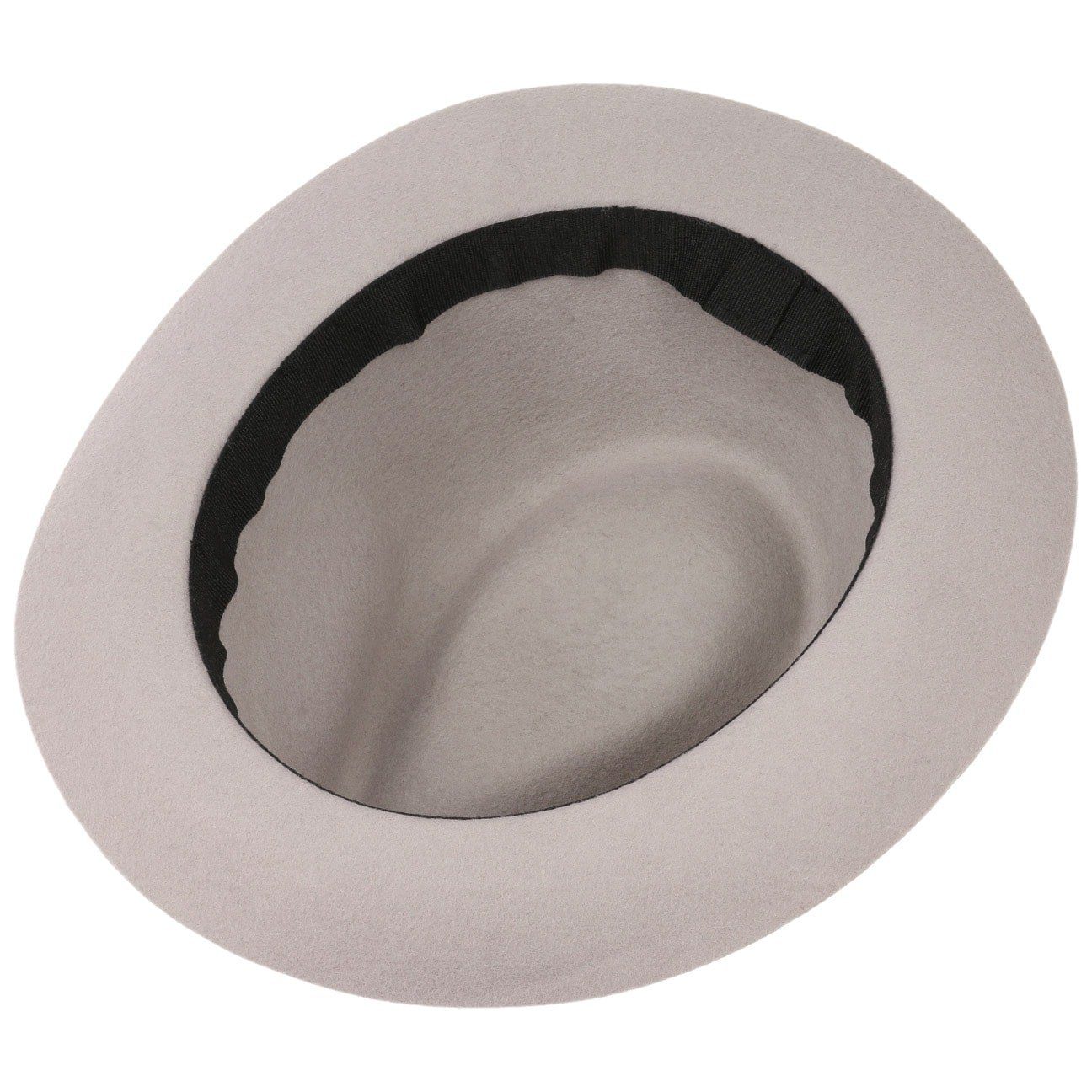 Lipodo Filzhut (1-St) Fedora mit Ripsband, Made in Italy