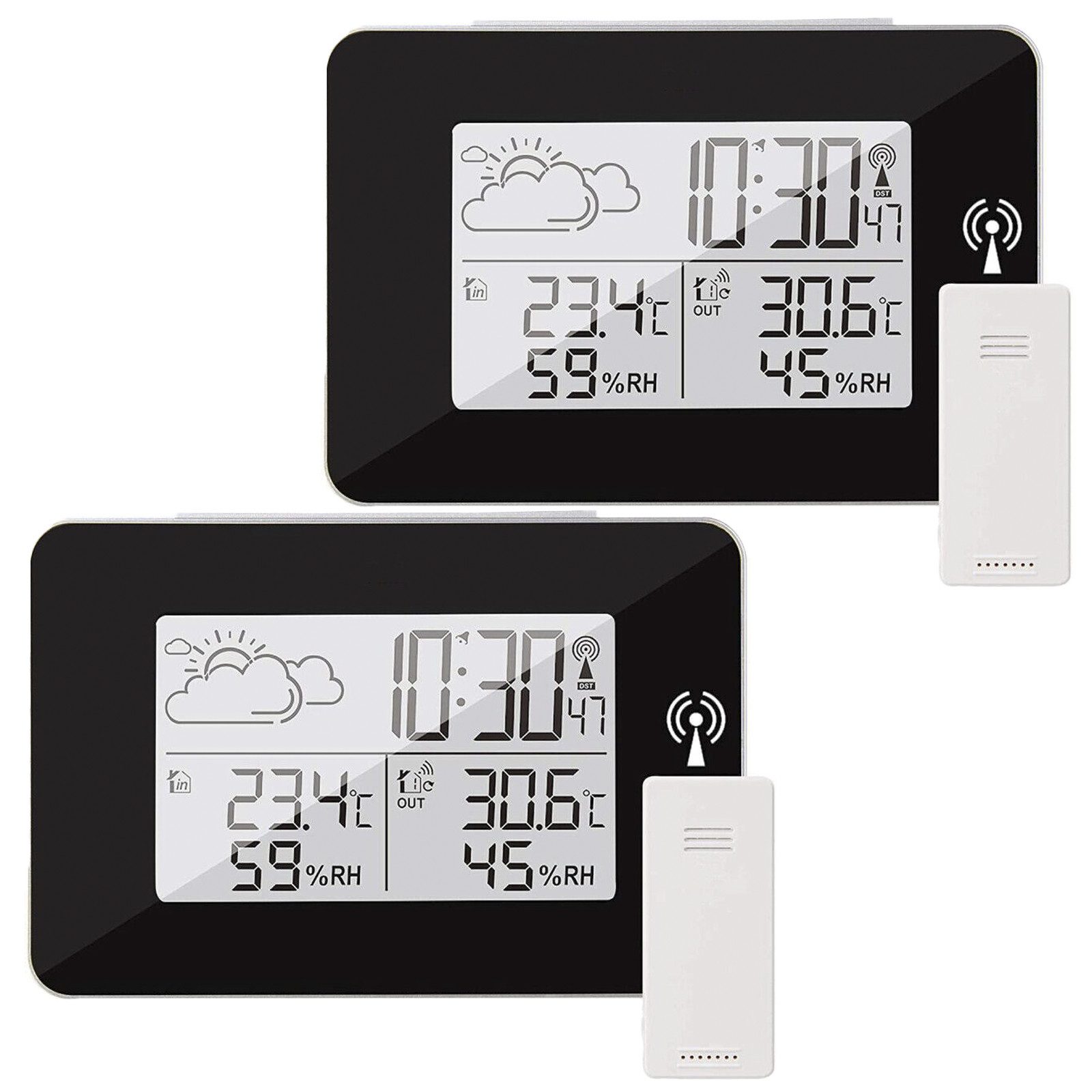 Wetterstation Funkwecker Thermo-/Hygrometer Mit Funk-Außensensor