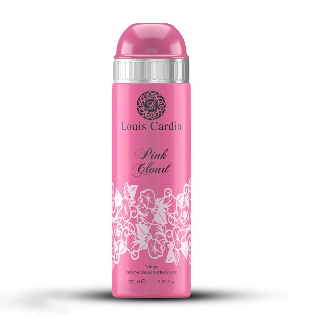Louis Cardin Deo-Spray Pink Cloud Perfumed Deodorant Body Spray