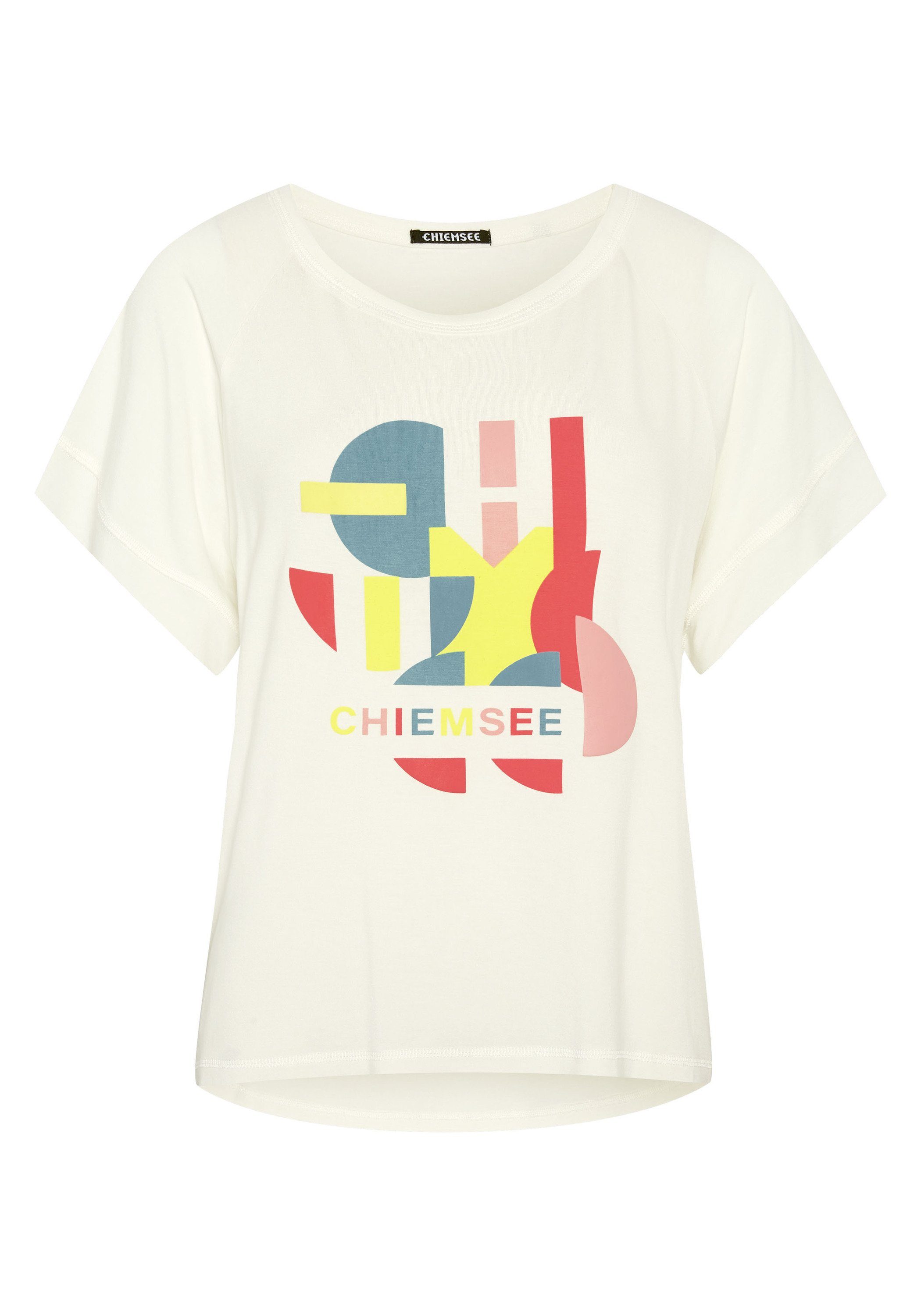 Print-Shirt T-Shirt im geometrischen Logo-Design 1