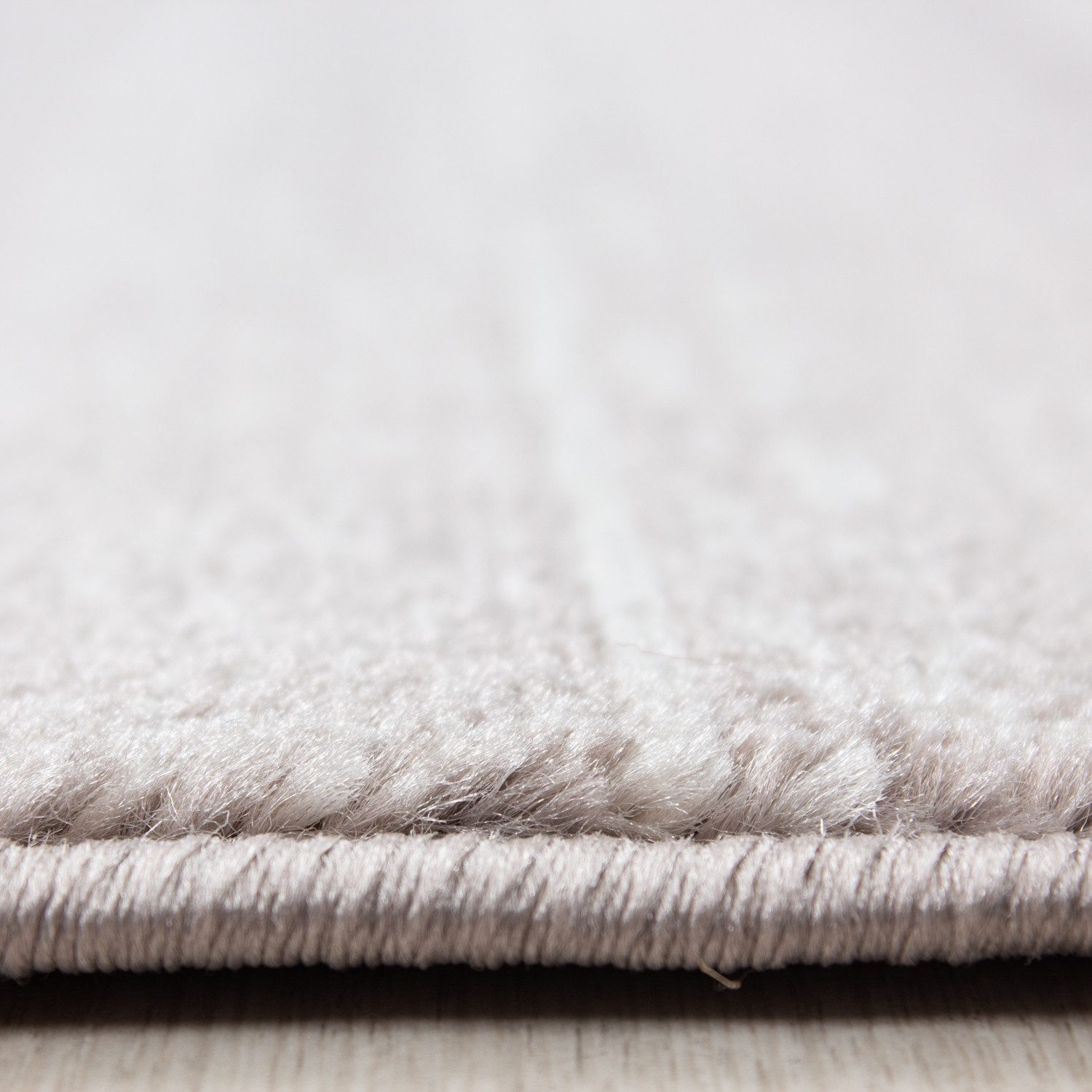 Carpettex Kurzflor-Bettumrandung Unicolor - Einfarbig, Höhe günstig online kaufen