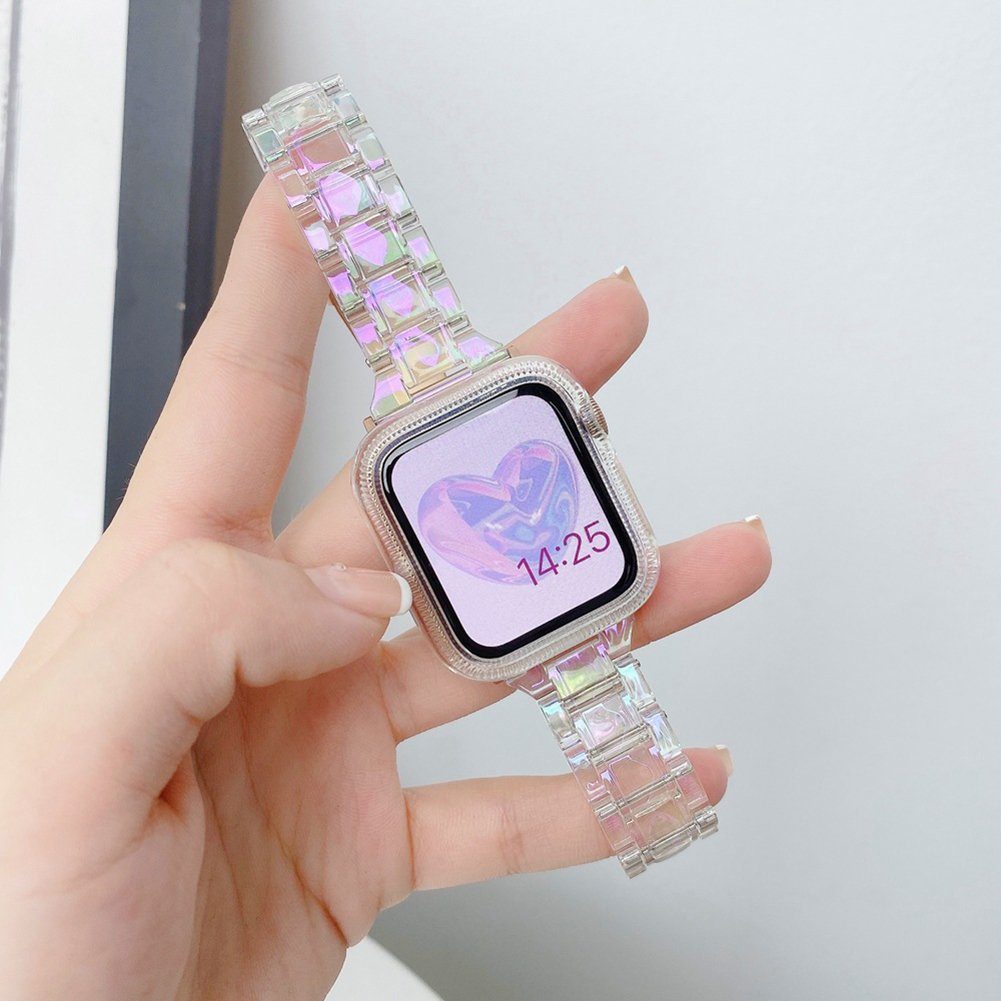 apple 38mm Kompatibel watch 7 mit 40mm Rosa Apple SCRTD Armband 41mm, apple Watch armband 45mm Smartwatch-Armband watch 7 45mm,