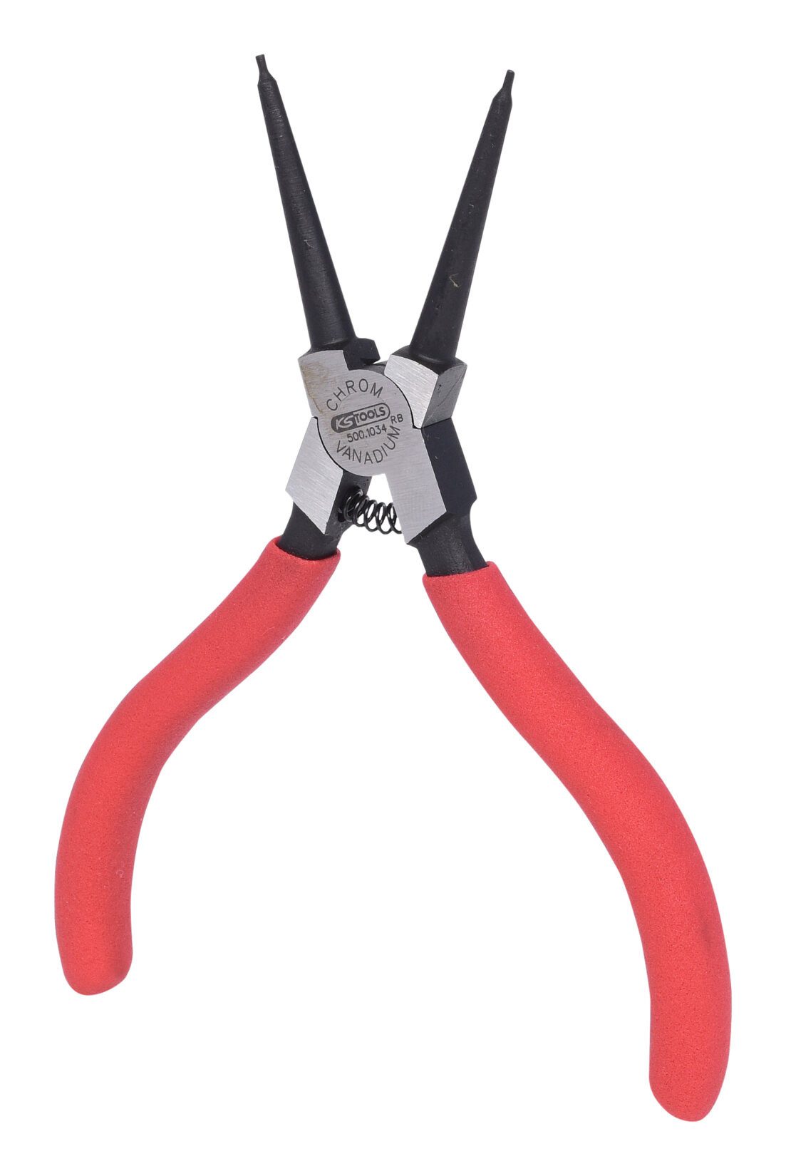 KS Tools Sicherungsringzange, Sicherungszange für Innensicherungsringe, 130 mm
