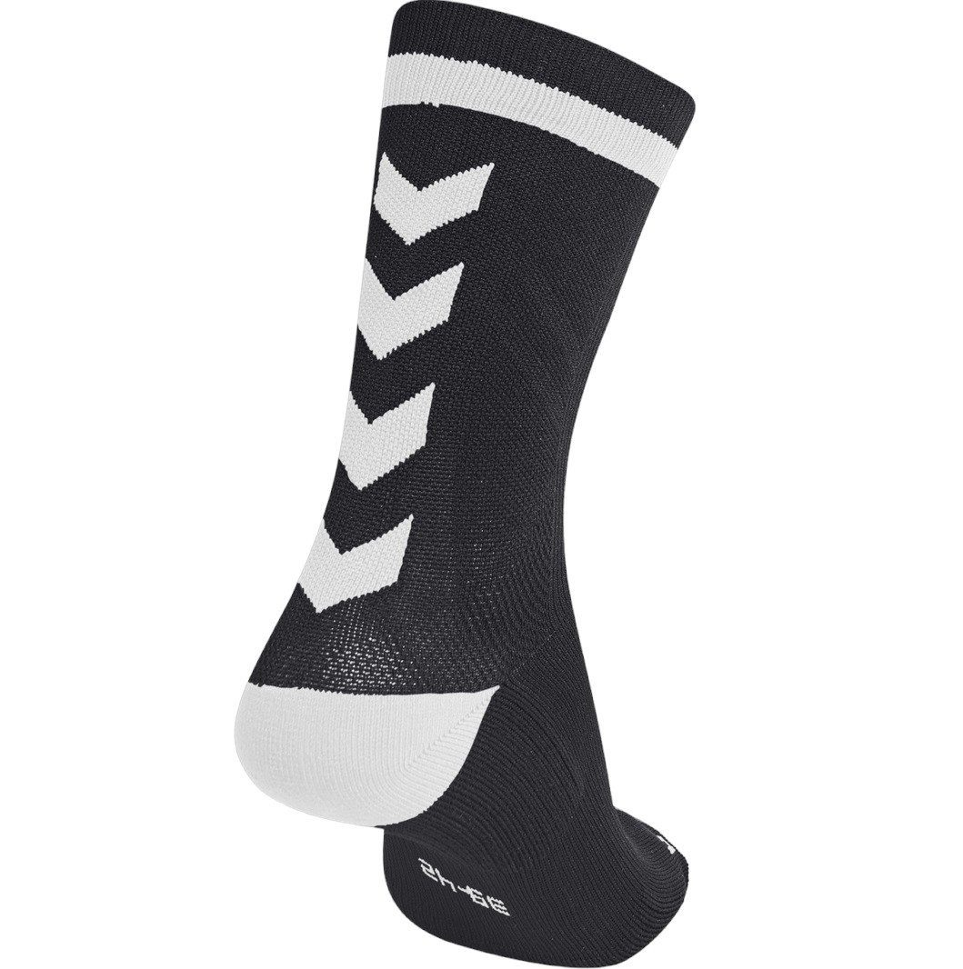 hummel Sportsocken Elite Indoor Low schwarz/weiss - 1 Paar
