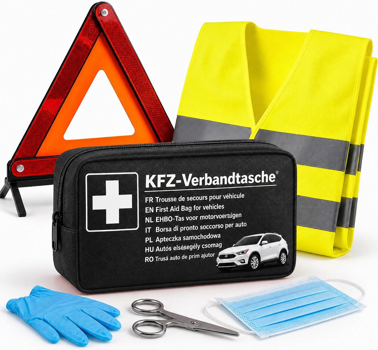 OwnWheel KFZ-Verbandkasten KFZ Pannenset & Autozubehör