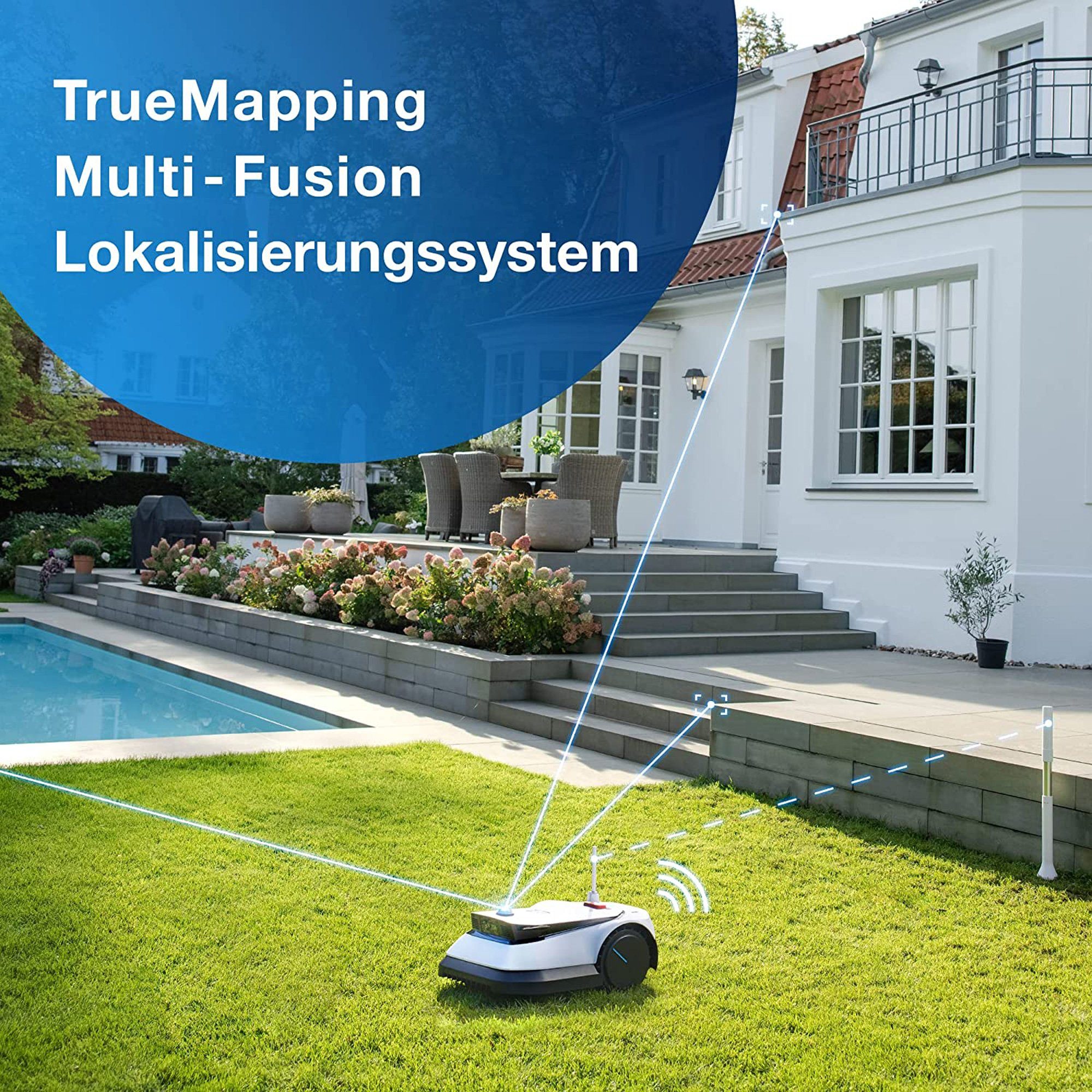 ECOVACS Rasenmähroboter GOAT G1, mit ka...