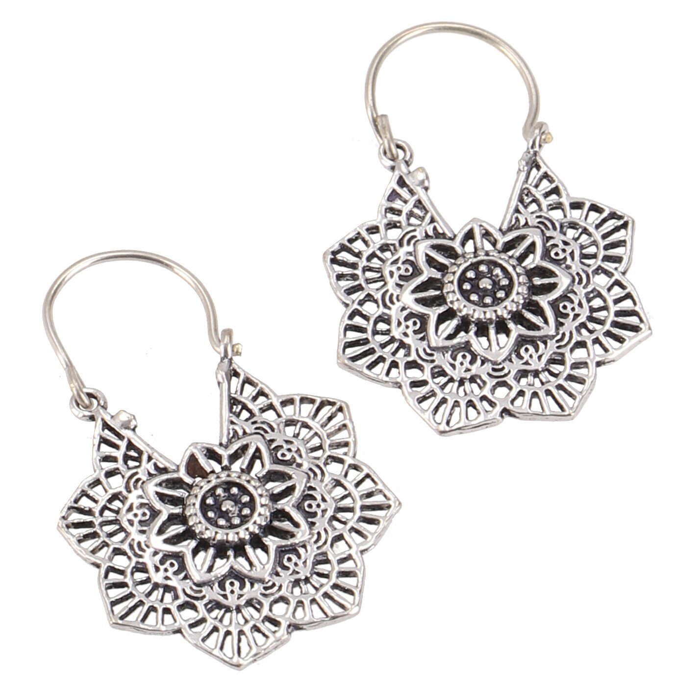 Guru-Shop Paar Ohrhänger Tribalohrringe aus Messing, Ethnoohrringe -.. günstig online kaufen