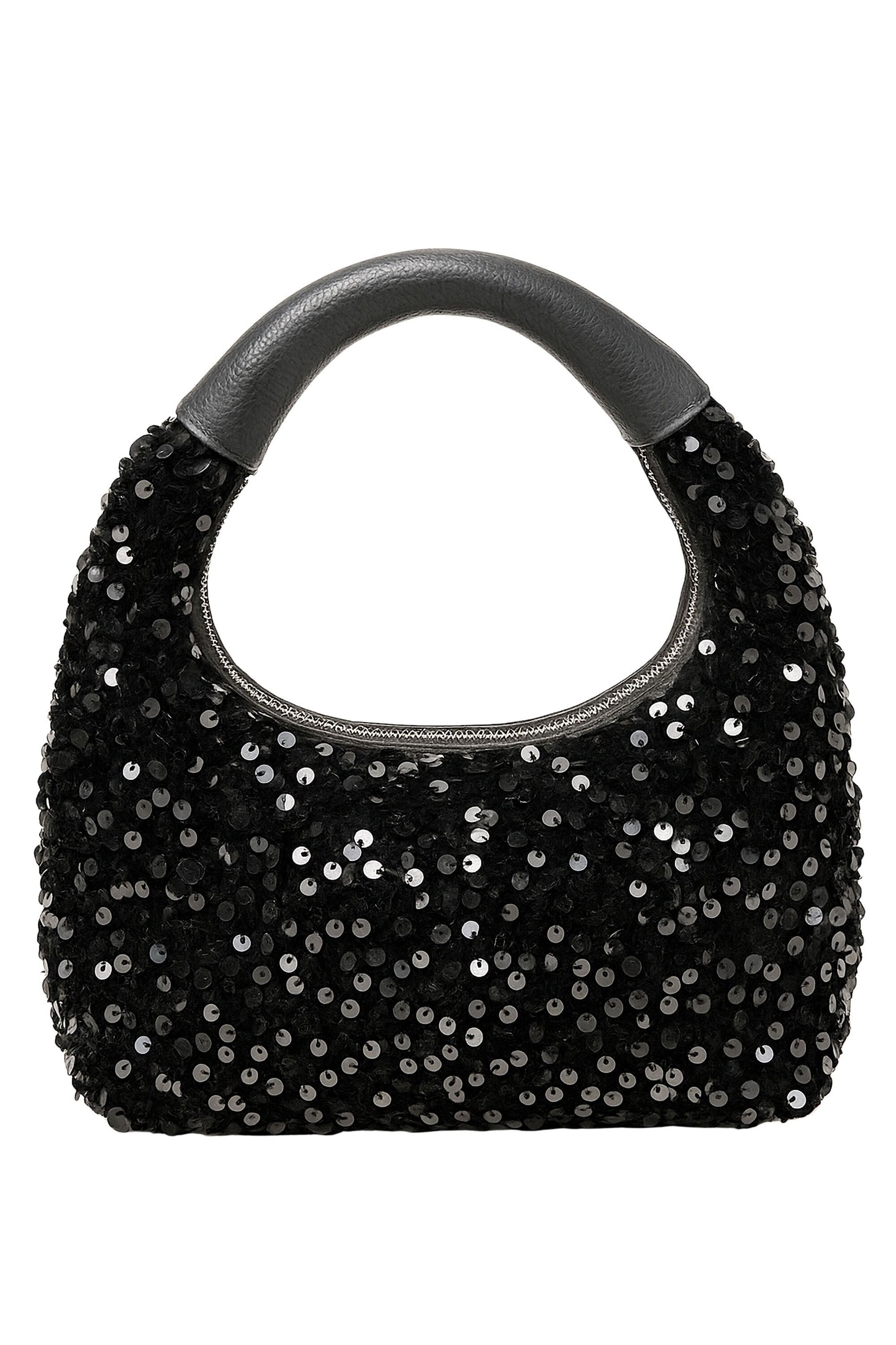 COLLEZIONE ALESSANDRO Schultertasche Pailetten, Abendtasche mit Pailetten