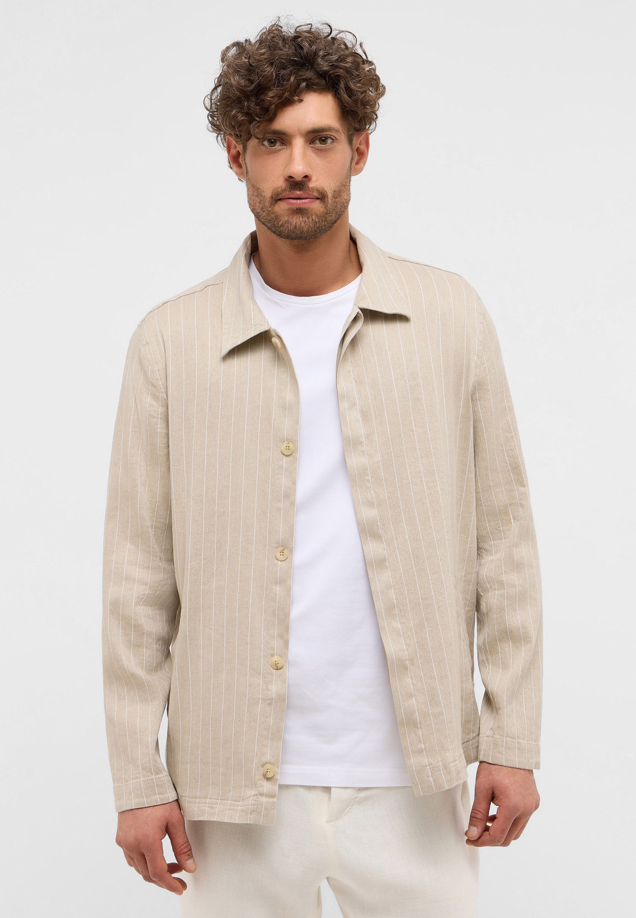 Eterna Langarmhemd MODERN FIT EASY IRON (bügelleicht) günstig online kaufen