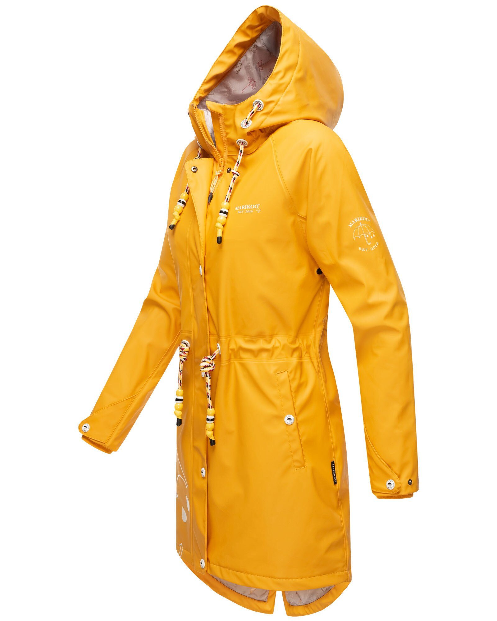 Marikoo Outdoorjacke Dancing Umbrella mit einer großen Kapuze
