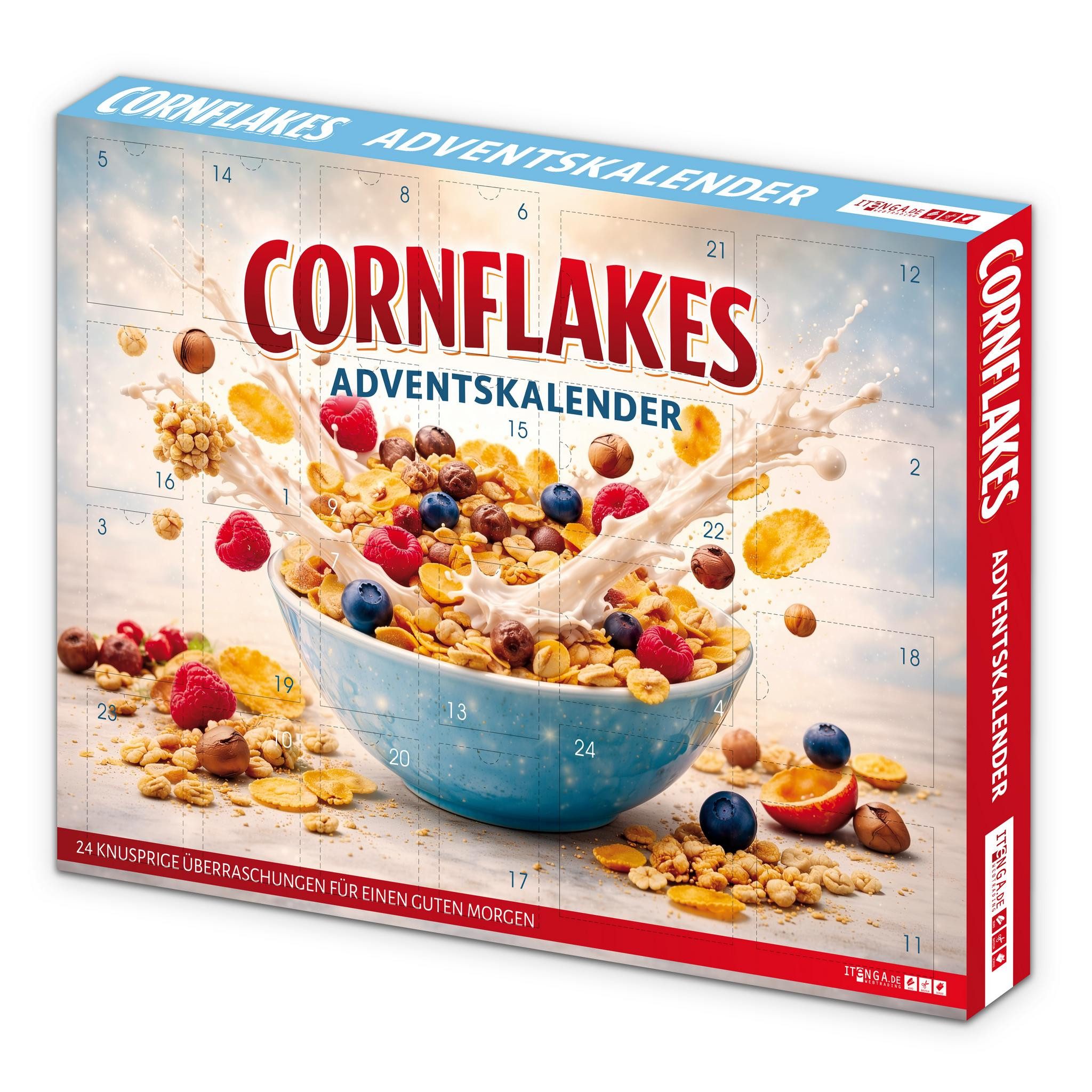 itenga Lebensmittel-Adventskalender itenga XXL Cornflakes Adventskalender 2026