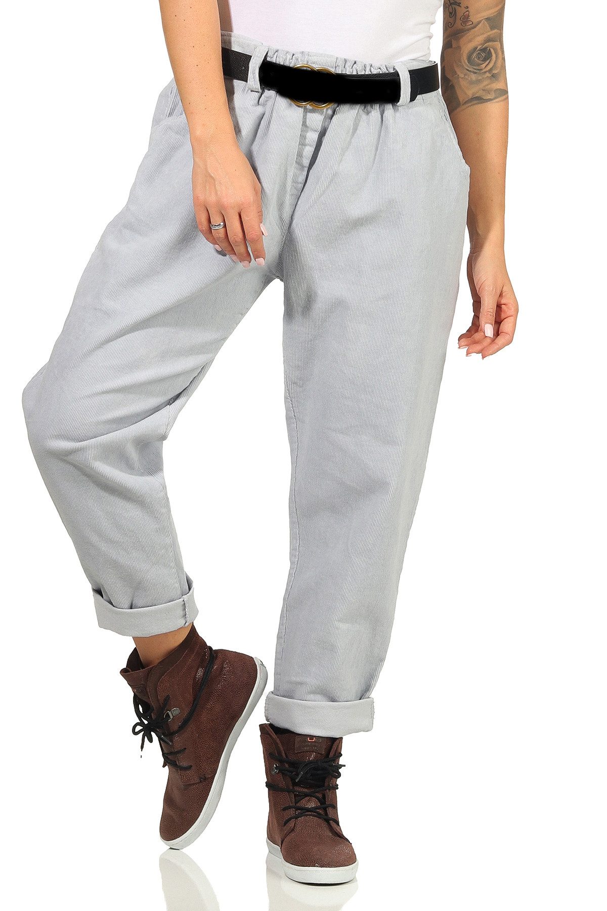 Mississhop Haremshose Damenhose mit Gürtel – günstig online kaufen
