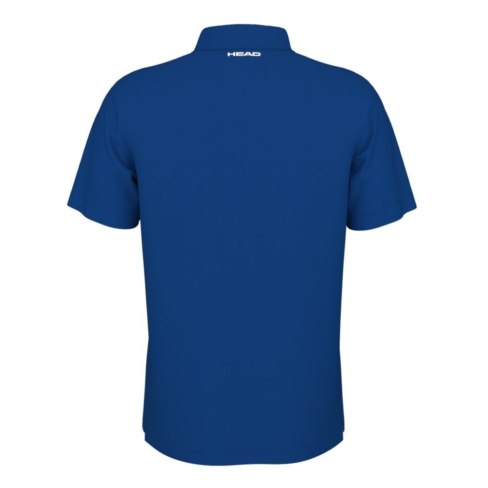 Head Poloshirt Slice 2024 (Mesh-Einsätze) royalblau Herren
