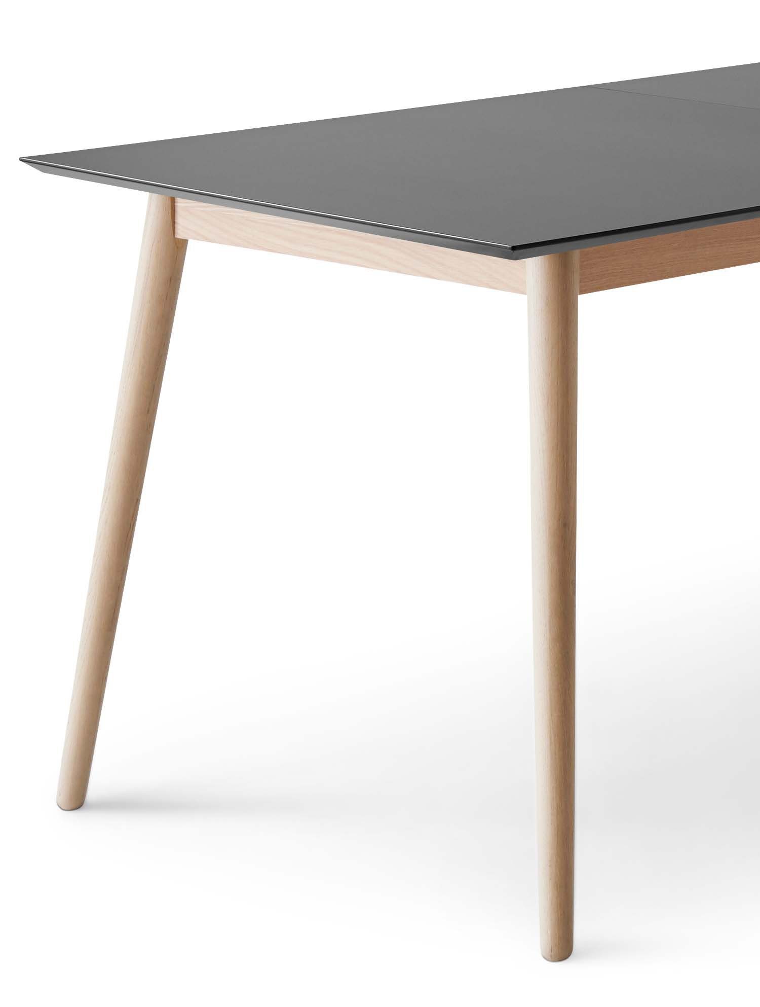 Hammel Furniture Esstisch Meza (1-St), 2 rechteckige Hammel by mit | Schwarz Tischplatte Schwarz Massivholzgestell, MDF, Einlegeplatten