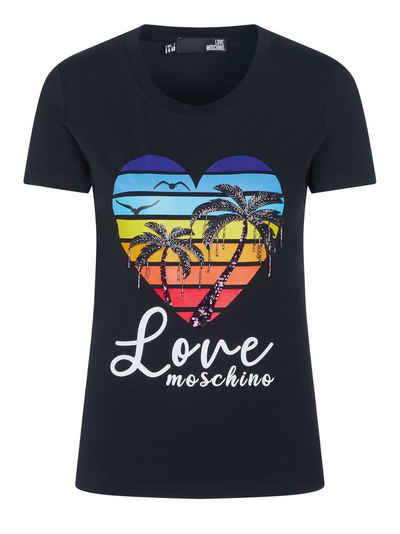 LOVE MOSCHINO Shirttop Love Moschino Top schwarz