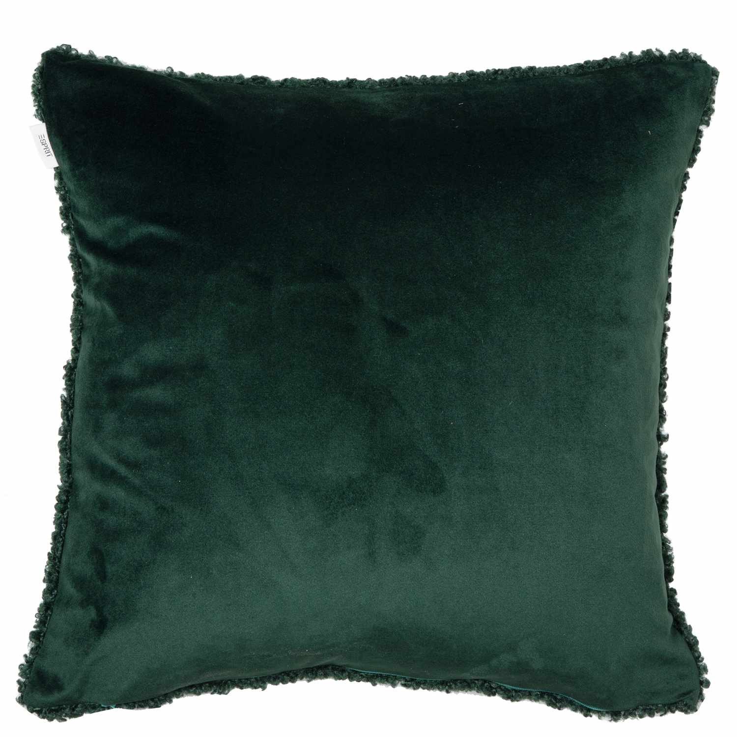 Esprit Kissenhülle TEDDY Kissenbezüge, (1 Stück), 45 x 45 cm in Tanne günstig online kaufen