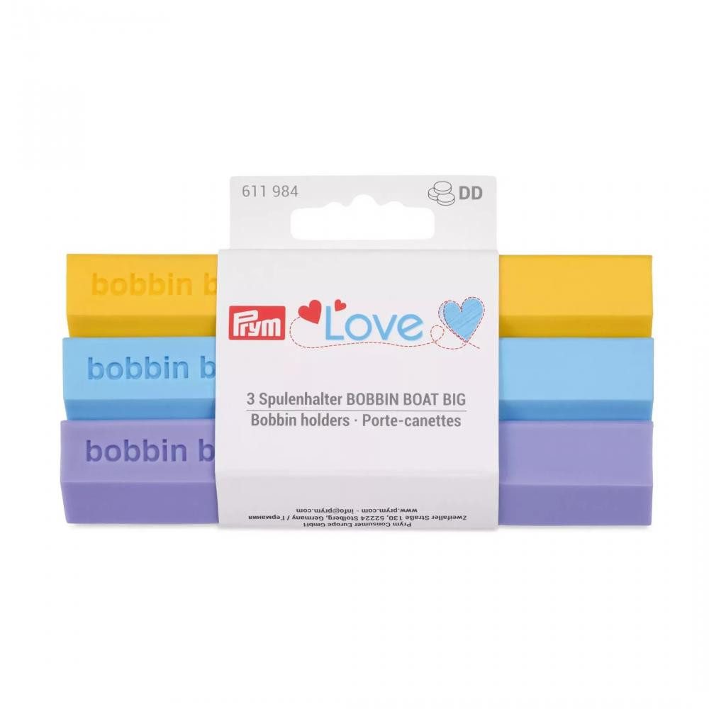 Prym Aufbewahrungsbox - Nähgarn-Spulenhalter für Jumbo-Spulen (26mm) (3 St)