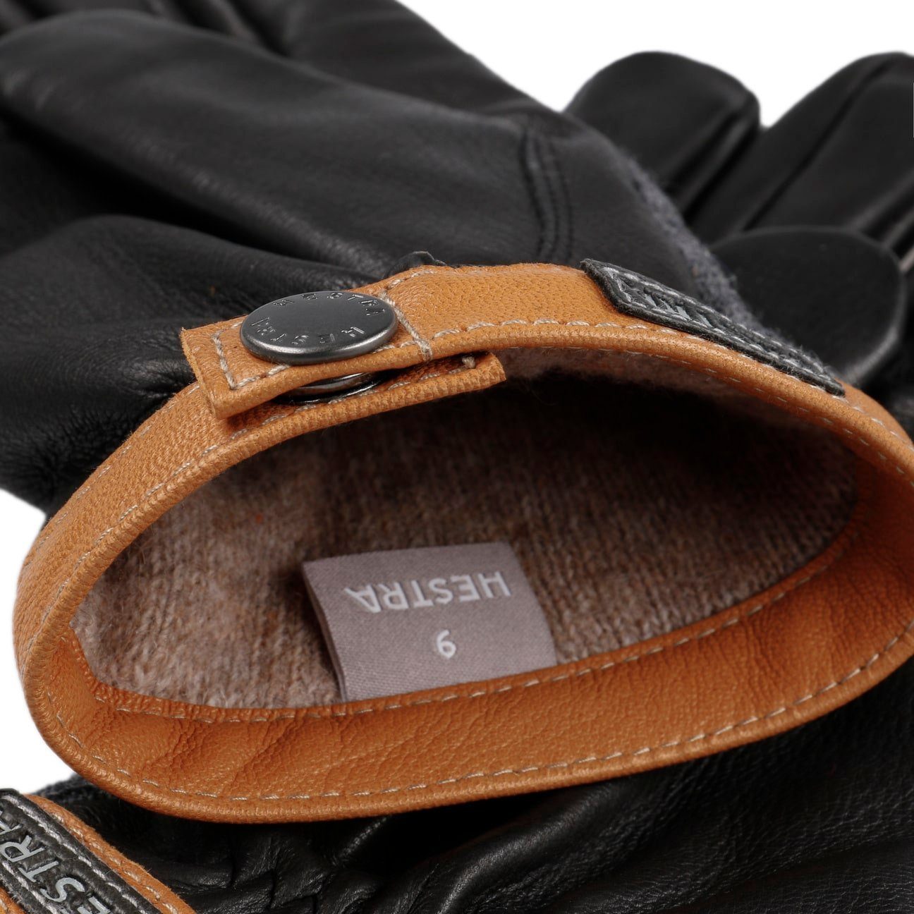 Hestra Strickhandschuhe (1-St) Fingerhandschuhe mit Futter