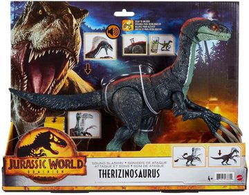 Mattel® Spielfigur Jurassic World, Sound Slashin' Therizinosaurus, mit Soundeffekten