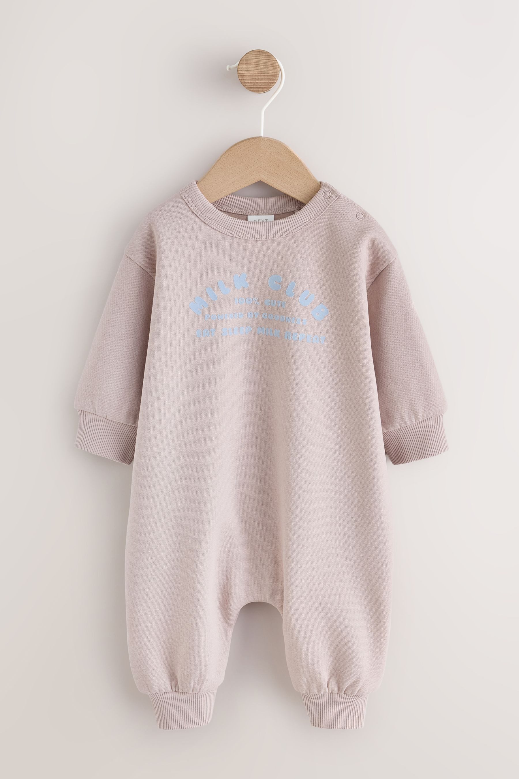 Next Strampler Baby Strampler aus Sweatstoff (1-tlg)