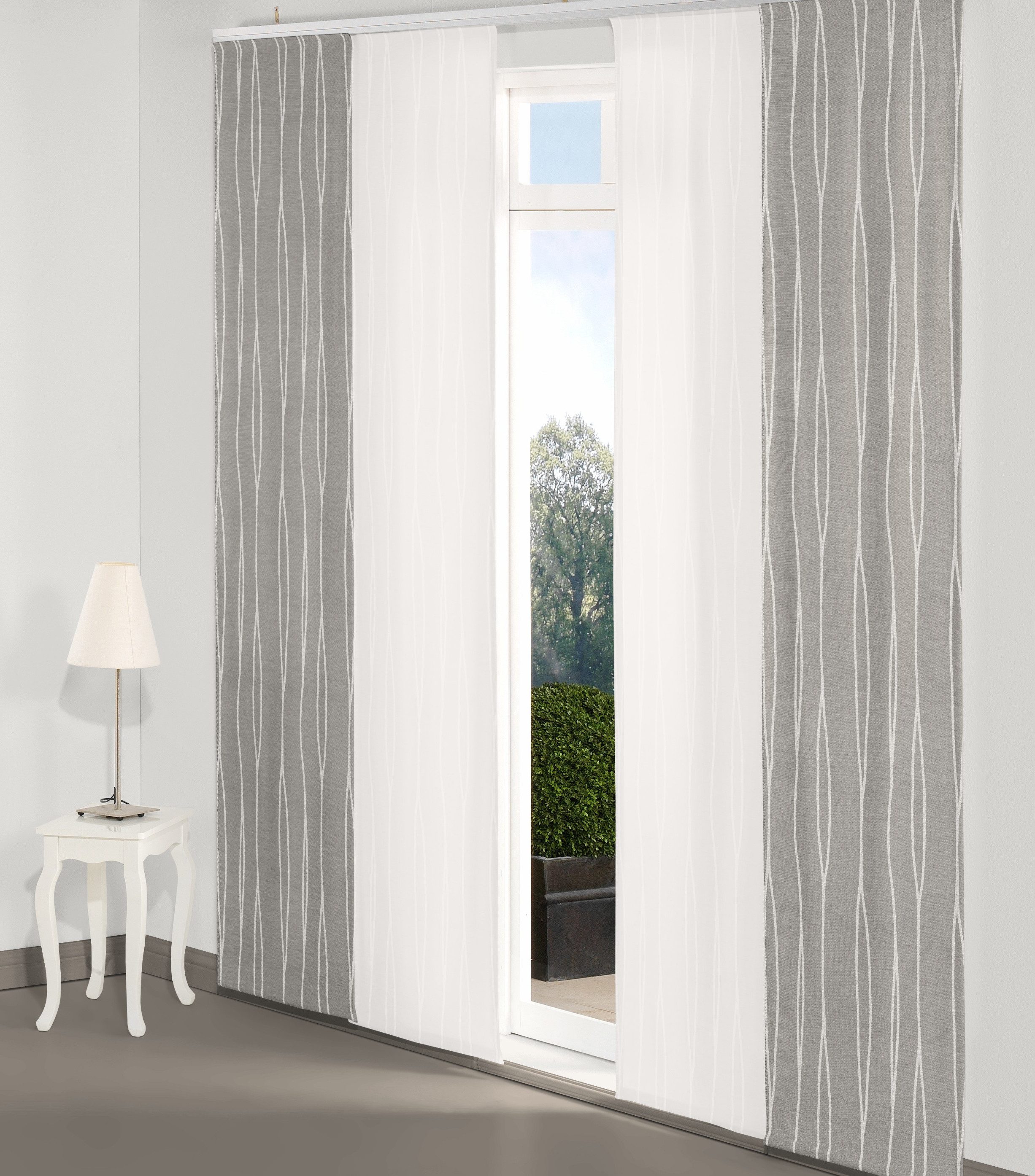 Wirth Schiebegardine DALLAS (1 St), Paneelwagen, blickdicht, Jacquard