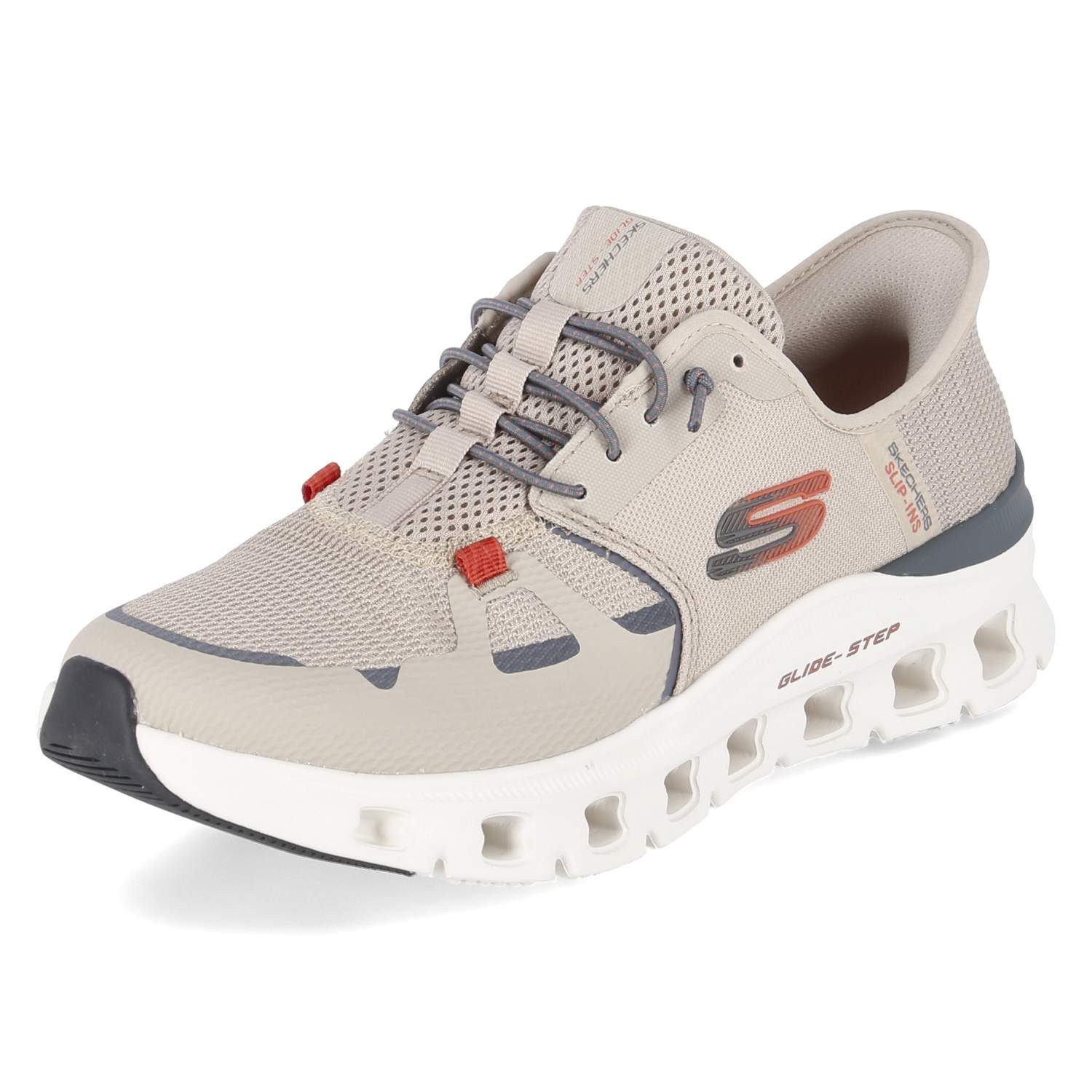 Skechers Skechers 232930 TPOR Herren Textil & Synthetik grau Schnürschuh günstig online kaufen