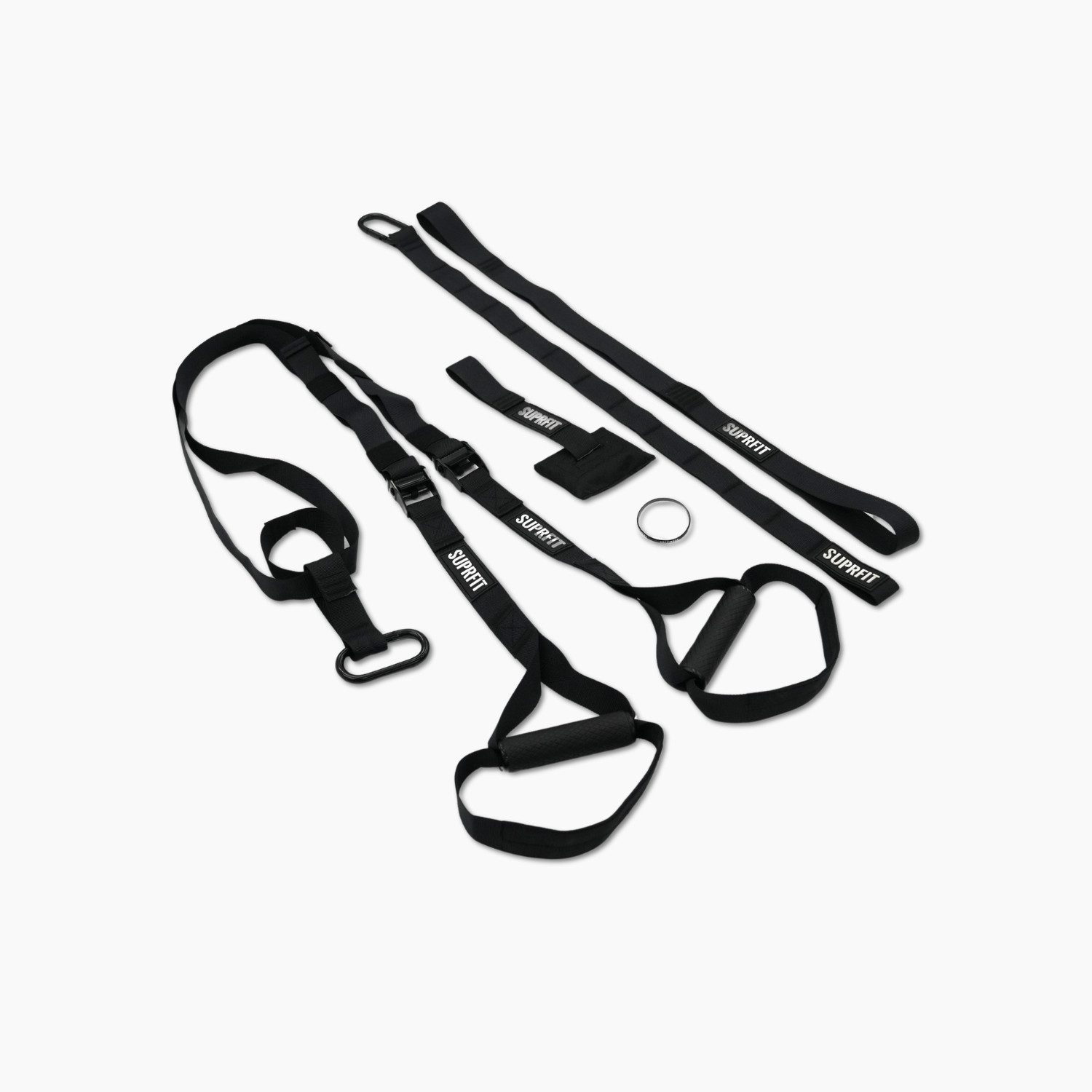 SF SUPRFIT Schlingentrainer Sling Trainer, Inklusive Verlängerungsband, Türanker und Tragetasche