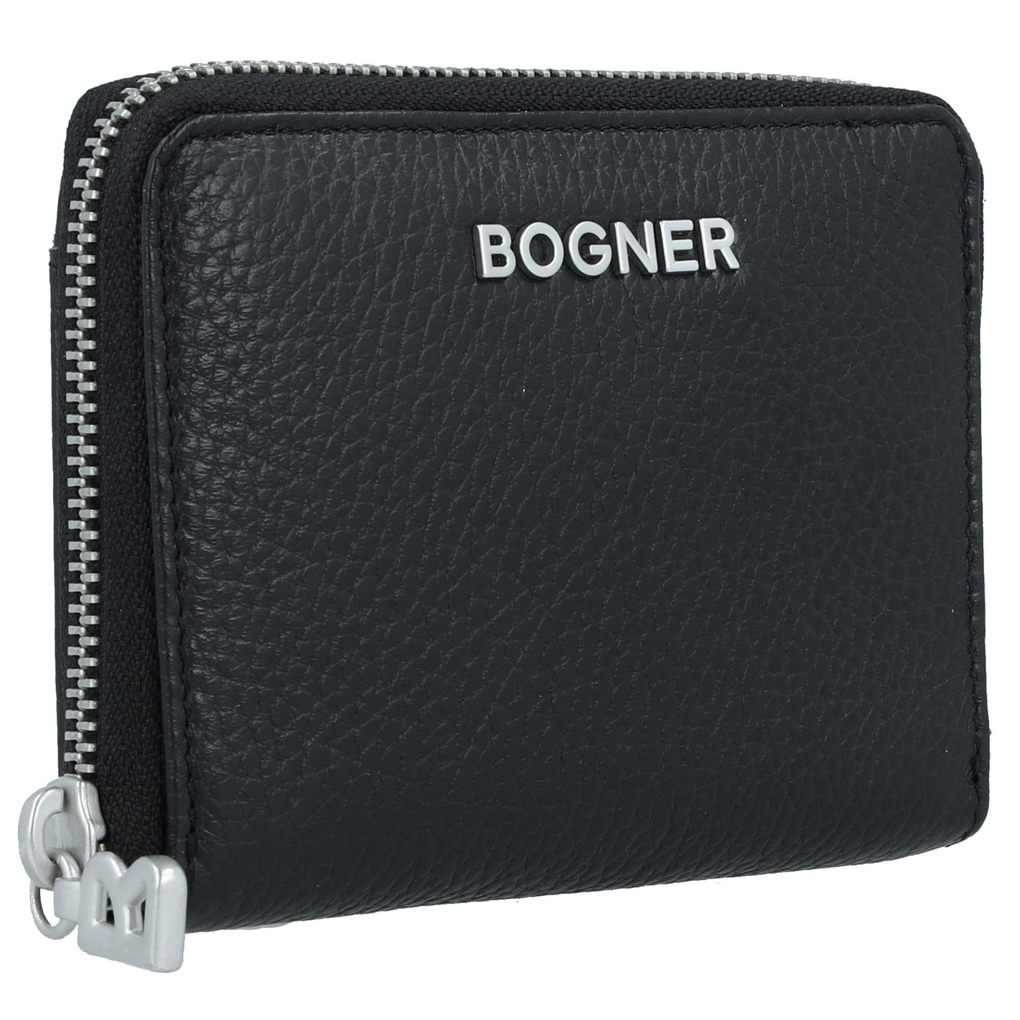 Leder BOGNER Andermatt, black Geldbörse