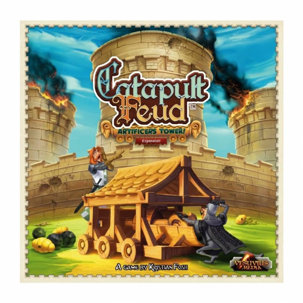 Vesuvius Media Spiel, Catapult Feud - Artificers (Expansion) - englisch