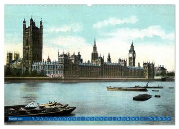 CALVENDO Wandkalender London around 1900 (Premium-Calendar 2023 DIN A2 Landscape)