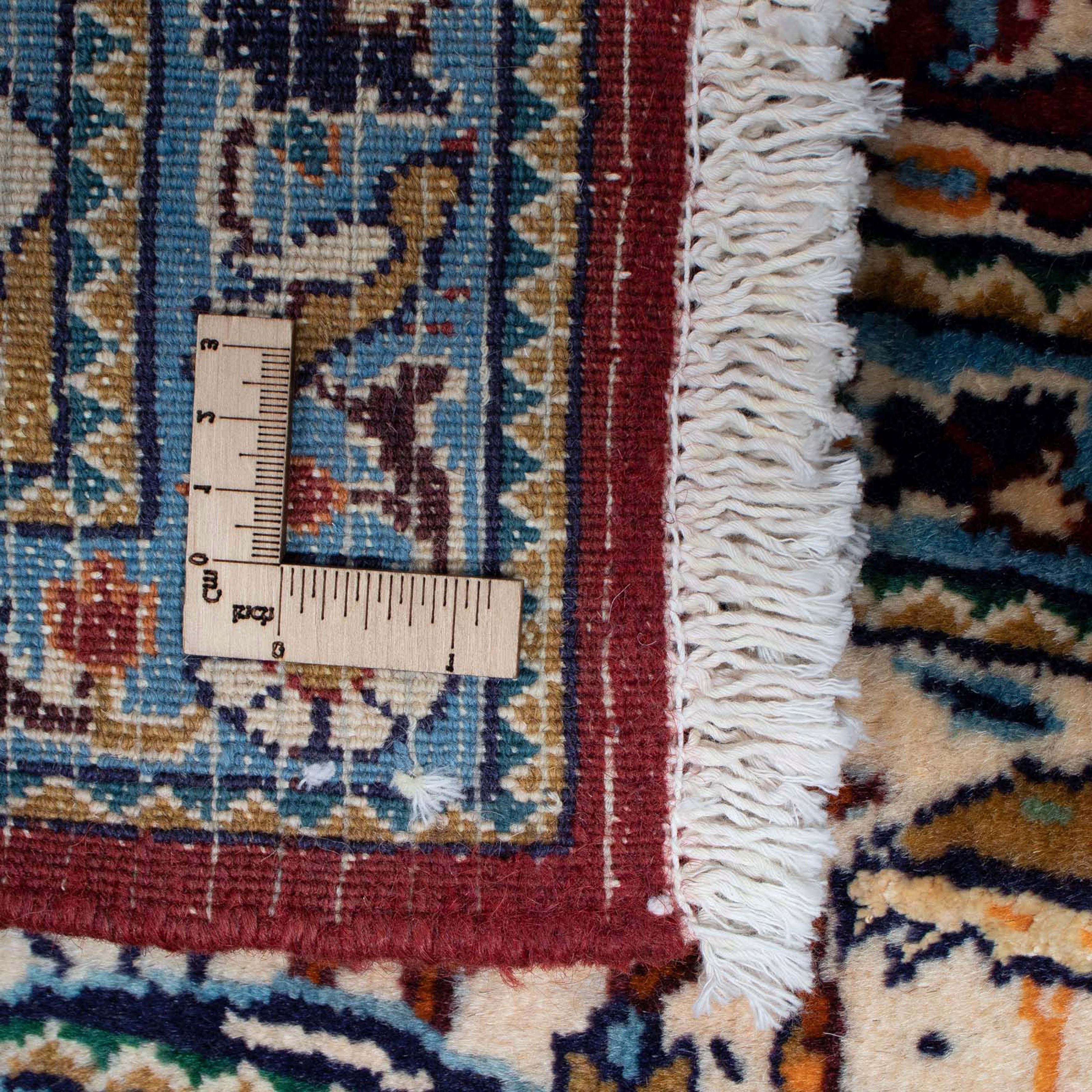 Orientteppich Perser cm Handgeknüpft, morgenland, mm, mit Zertifikat rechteckig, 10 x Einzelstück 154 Wohnzimmer, mehrfarbig, - 100 - Höhe: - Classic