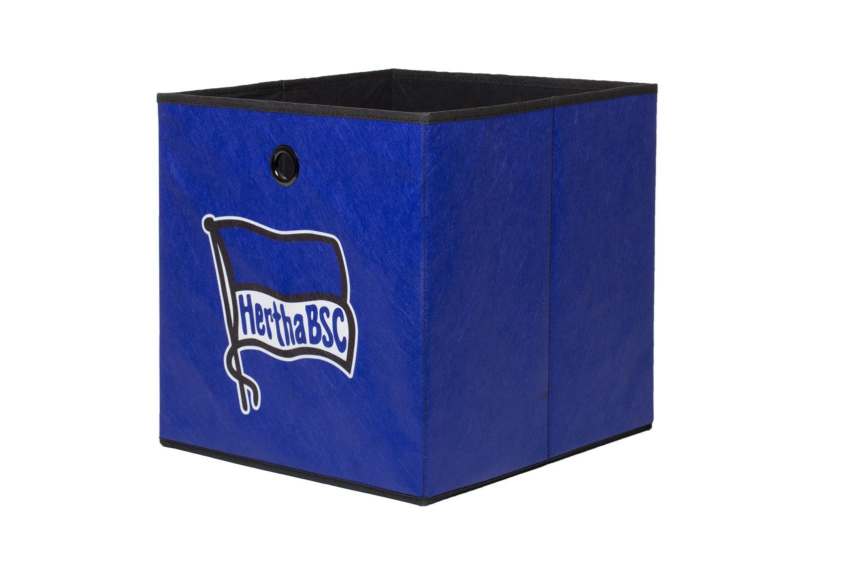 Fun Möbel Faltbox Box - Hertha BSC / Nr.3 - 32 x 32 cm (Stück), Made in Europa