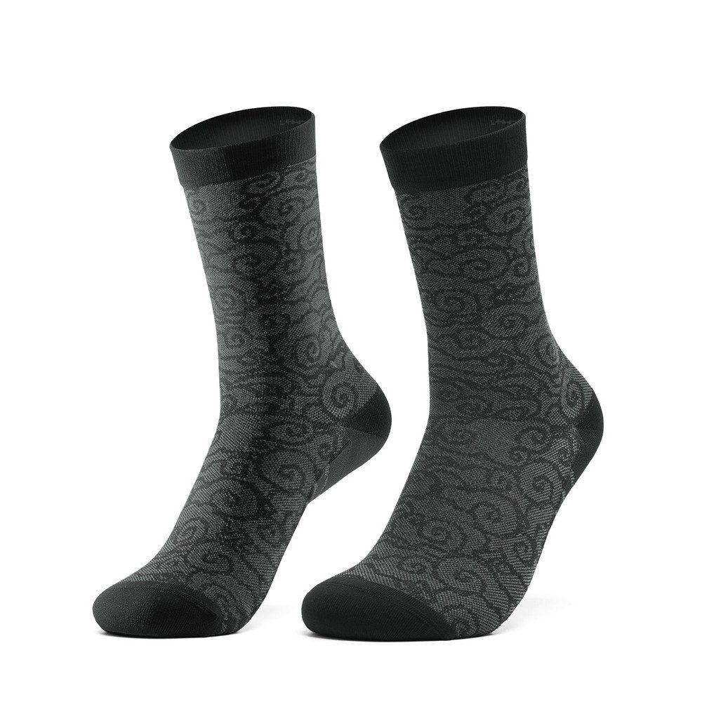 ROCKBROS Sportsocken Radsocken Fahrradsocken Funktionssocken (Spar-Set, 1-Paar, 36-38) atmungsaktiv, verstärkte Ferse, rutschfeste Sohle