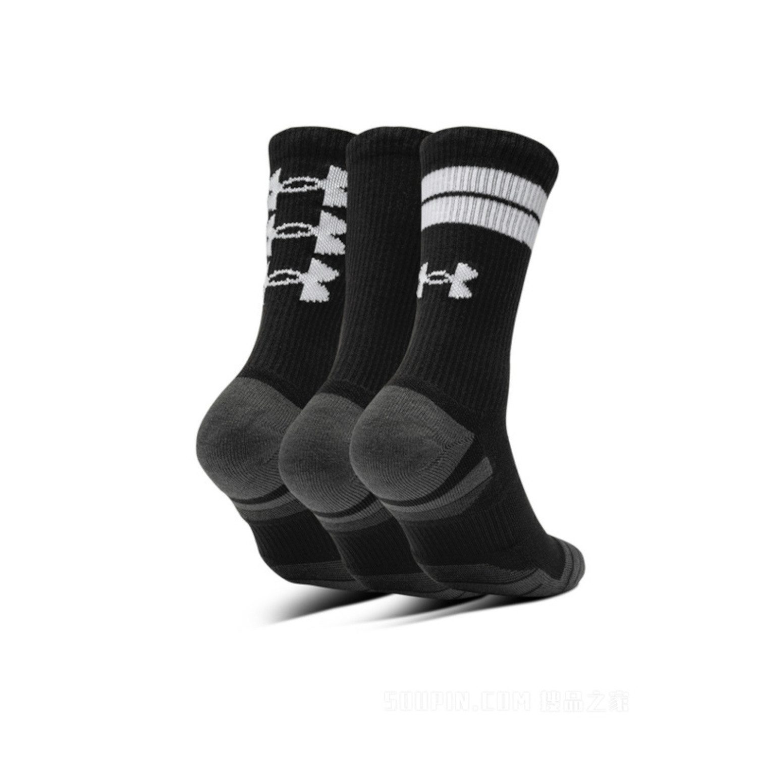 Under Armour® Sportsocken Under Armour Unisex Socken UA Perf Tech Nov 3pk Crew 1379515